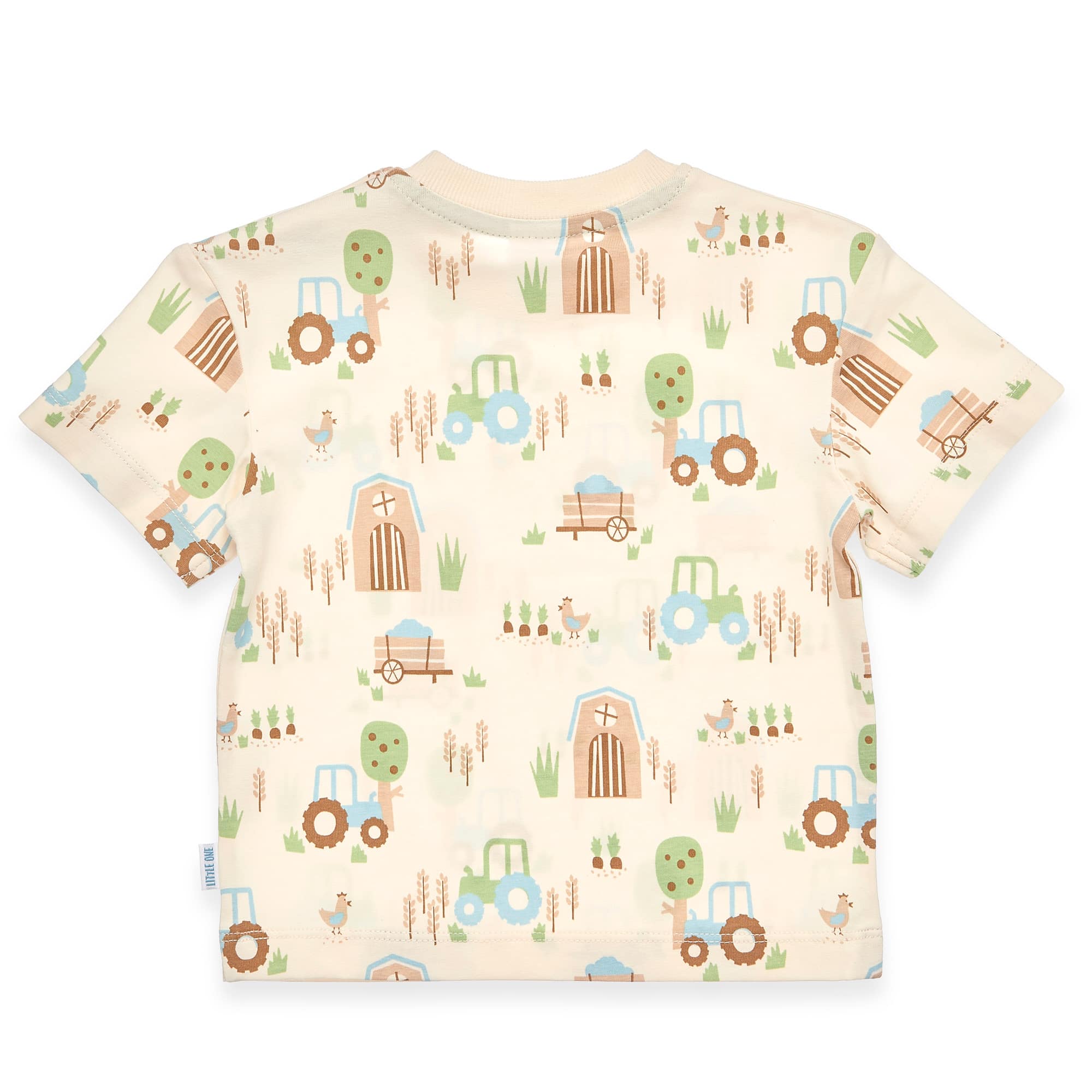 Kurzarmshirts, LITTLE ONE, Weiß – Produktansicht