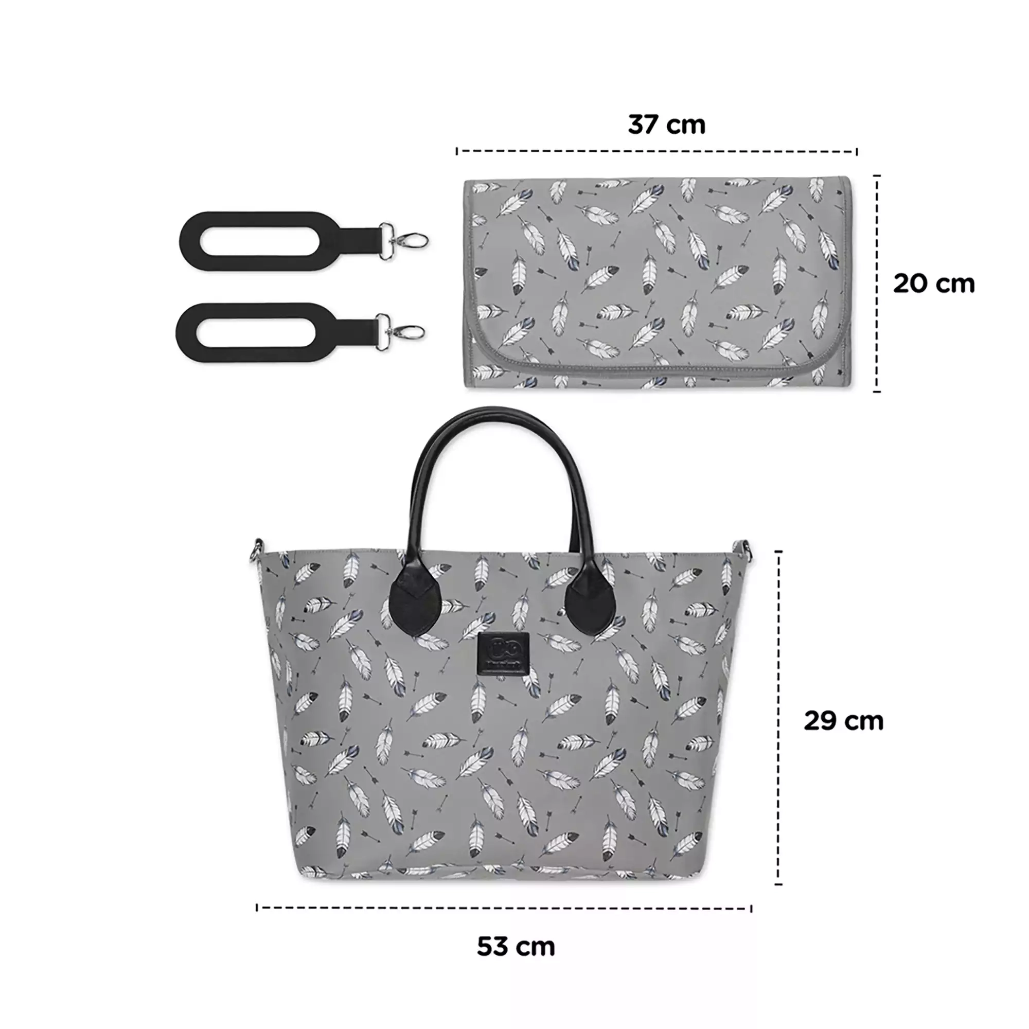 Wickeltaschen, Kinderkraft – Produktansicht