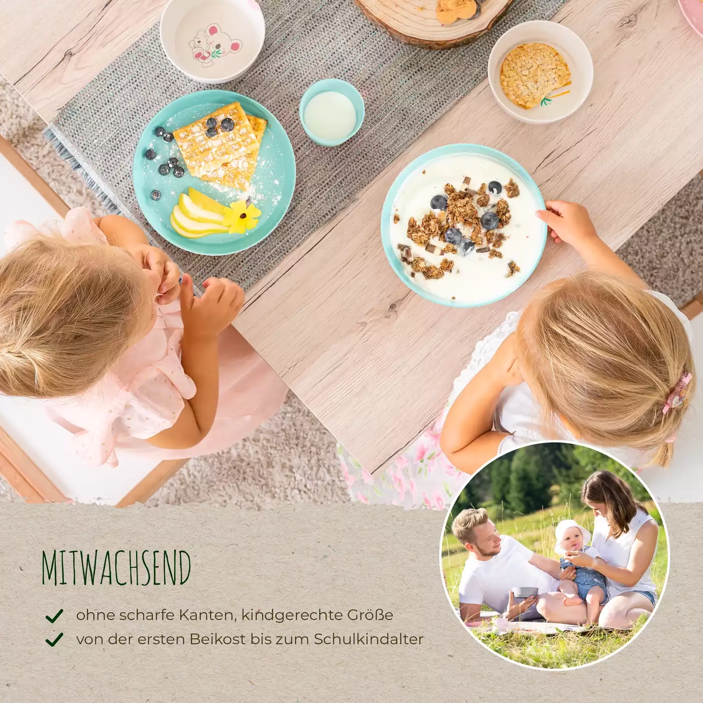 Besteck & Geschirr, reer, Mehrfarbig – Produktansicht