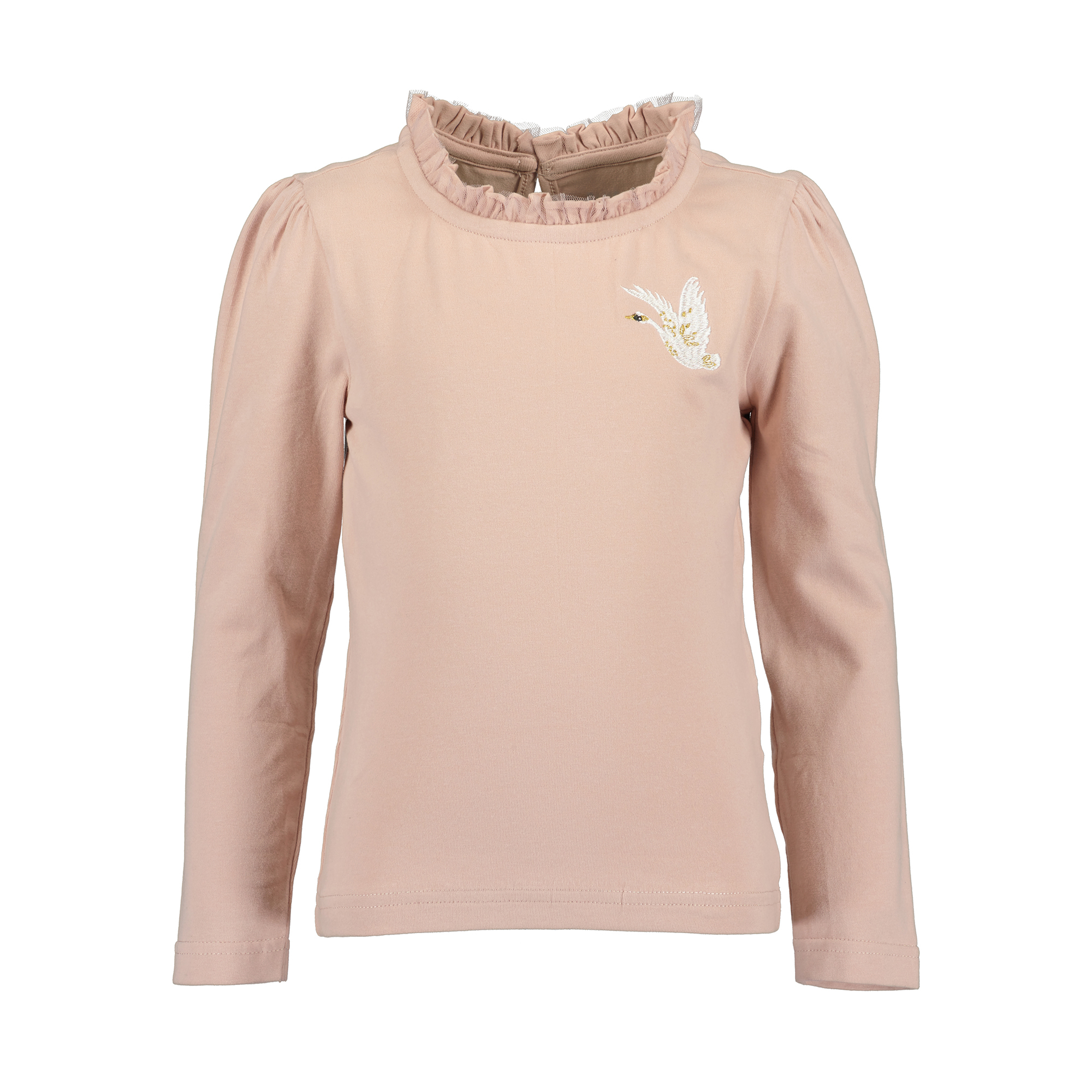 Langarmshirts, blue seven, Pink – Besonderheit: aus 95% Baumwolle
