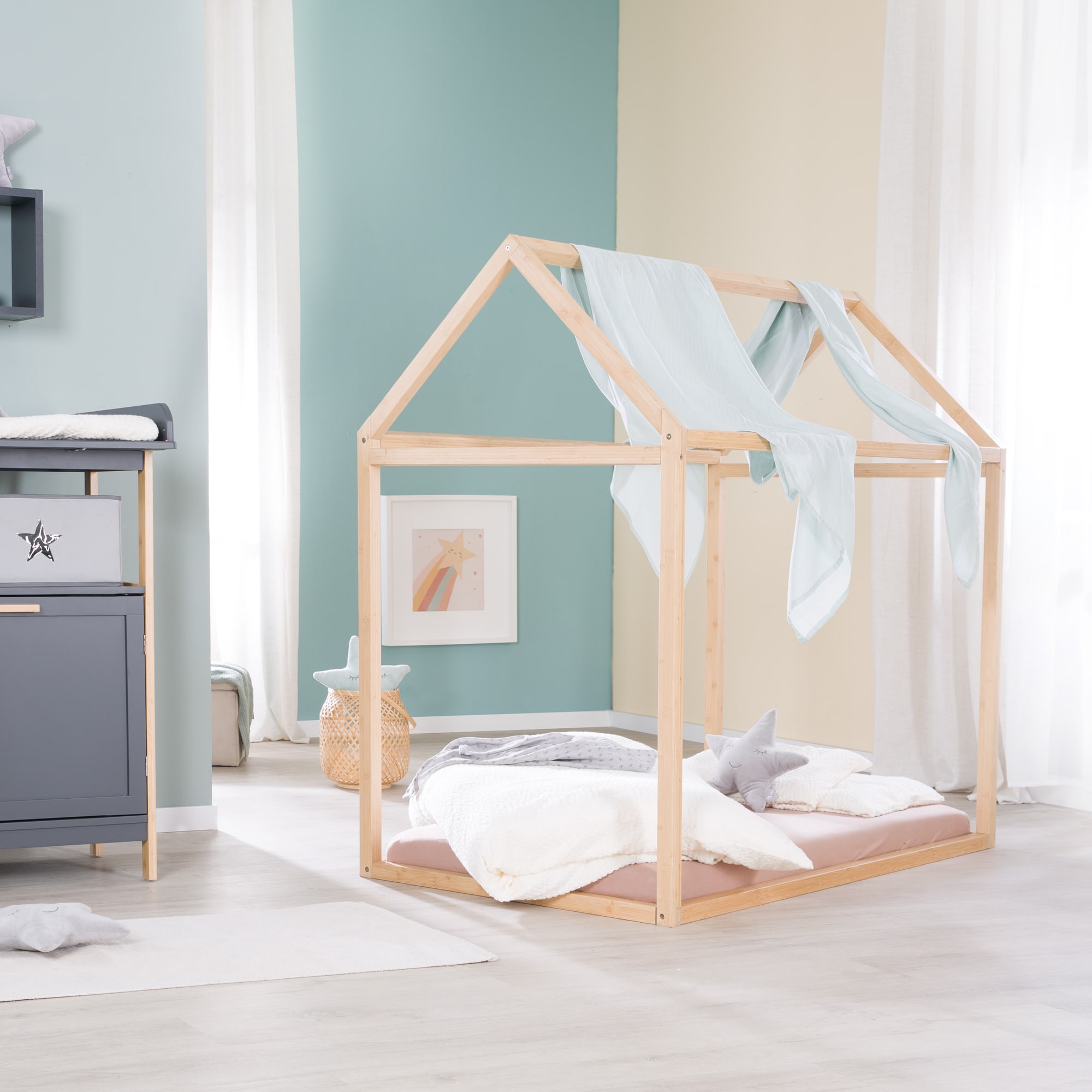 Hausbett, roba, Beige – Produktansicht