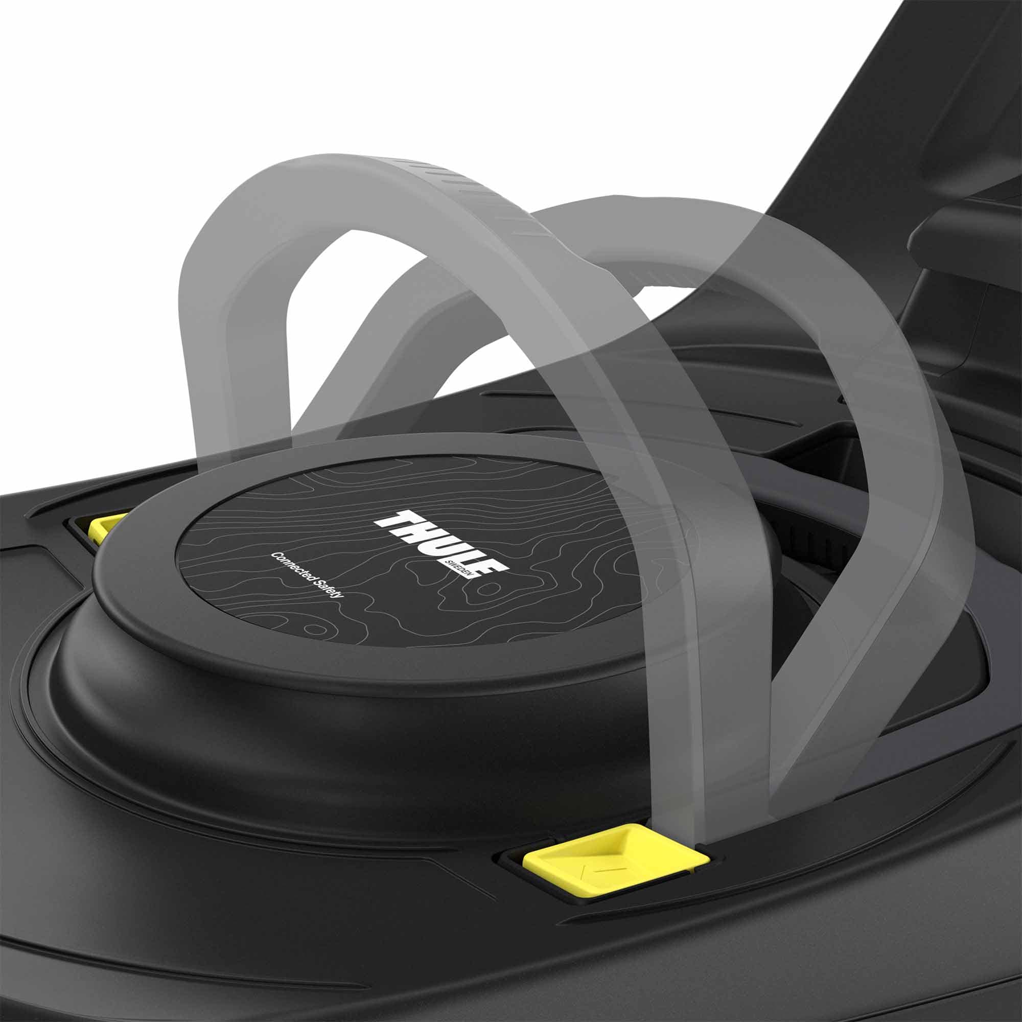 Isofix Stationen, THULE, Schwarz – Produktansicht