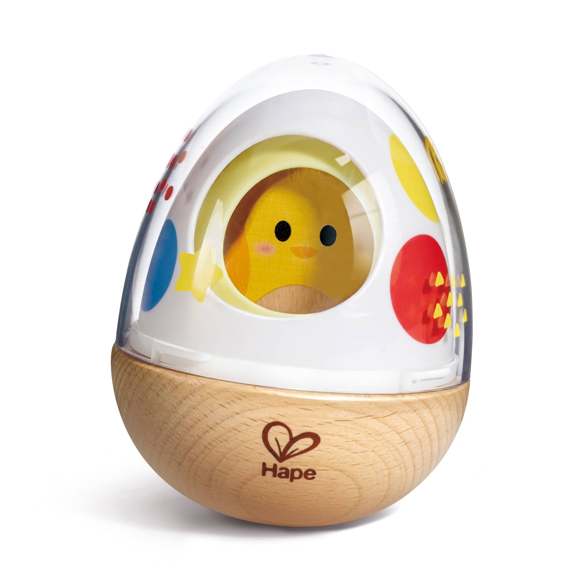 Stapelbecher, Hape, Mehrfarbig – Besonderheit: zum Stapeln von bunten Eierschalen