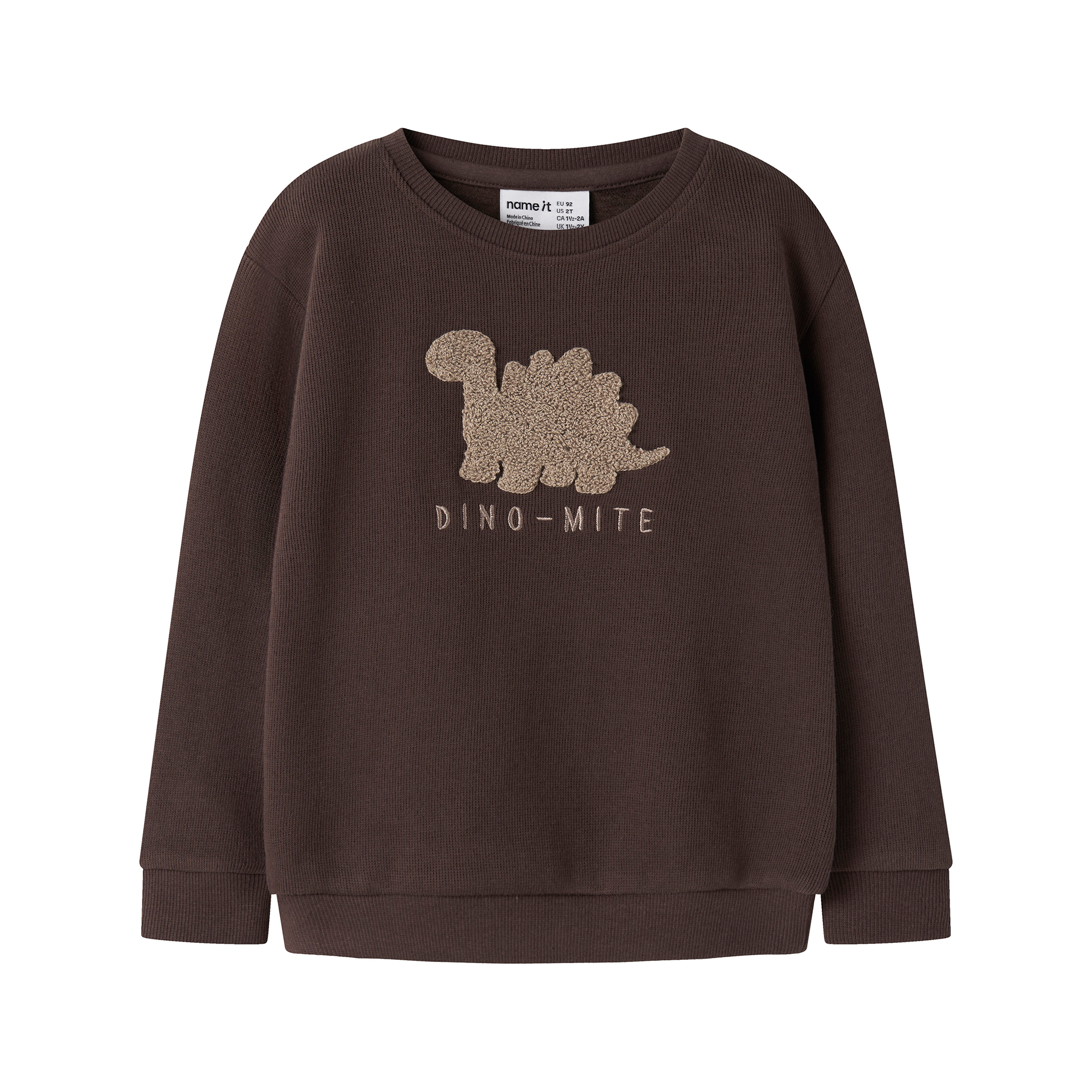 Pullover & Sweatshirts, name it, Braun – Besonderheit: aus 51% Baumwolle