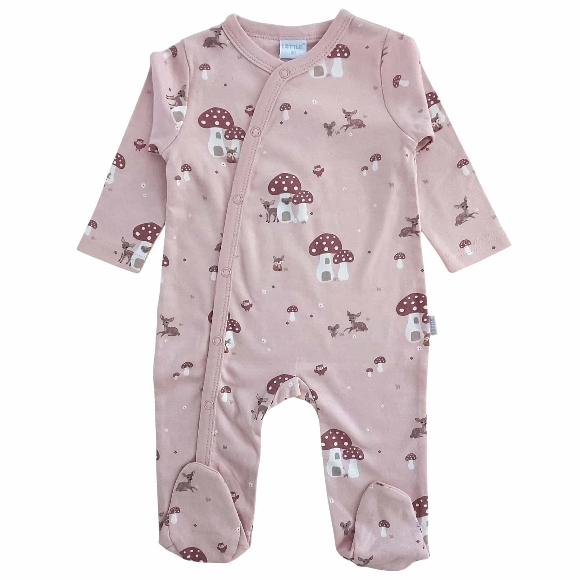 Einteiler, LITTLE, Pink – Besonderheit: 100% Baumwolle