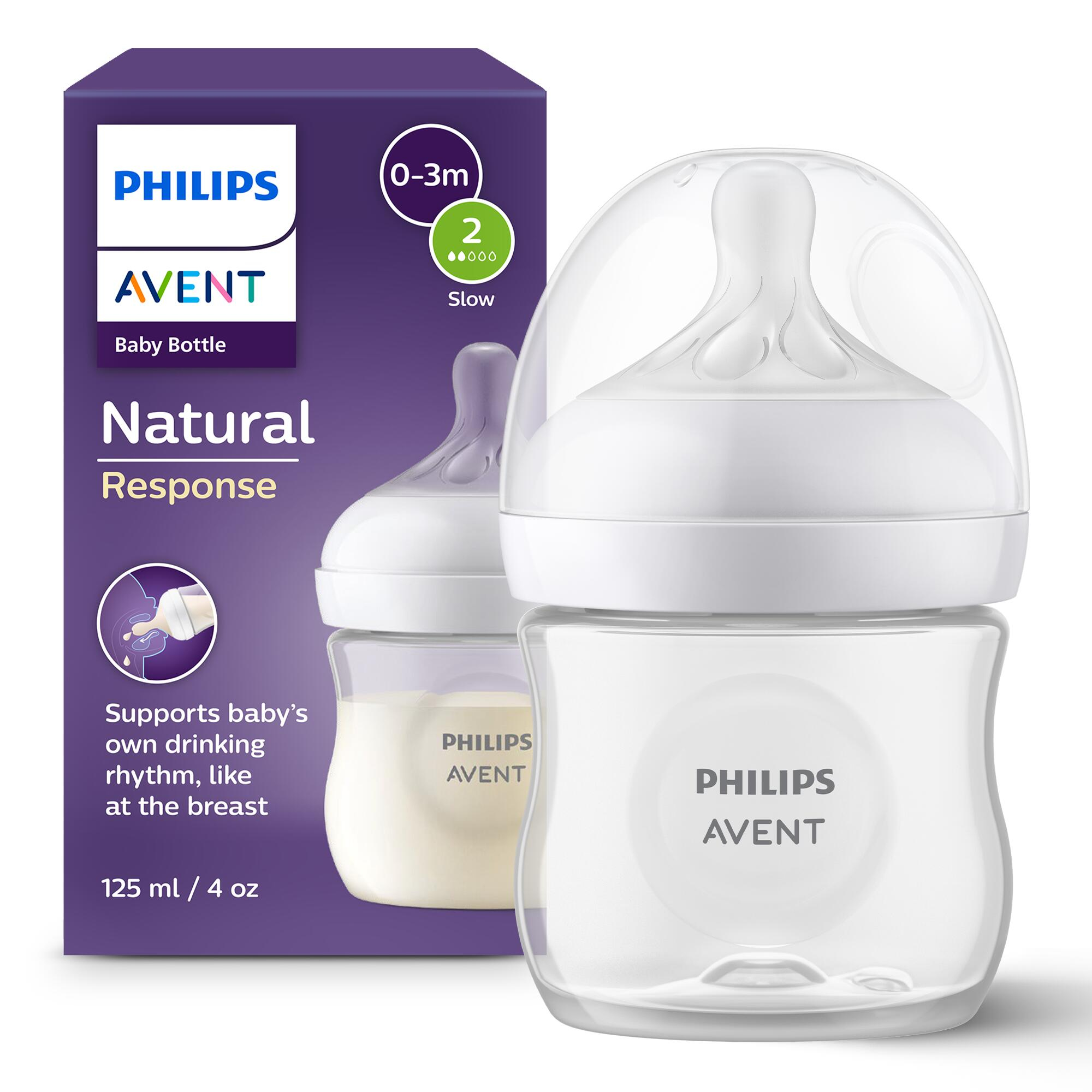 Babyfläschchen, PHILIPS AVENT, Transparent – Produktansicht