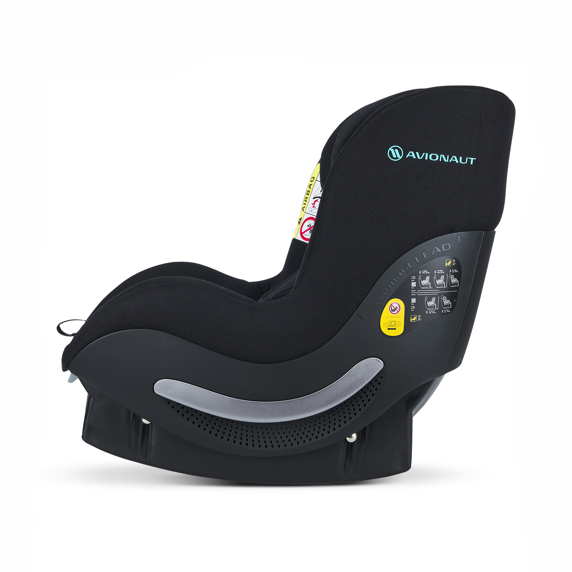 Reboarder 0-18 kg, Gruppe 0+/1, AVIONAUT, Schwarz – Produktansicht