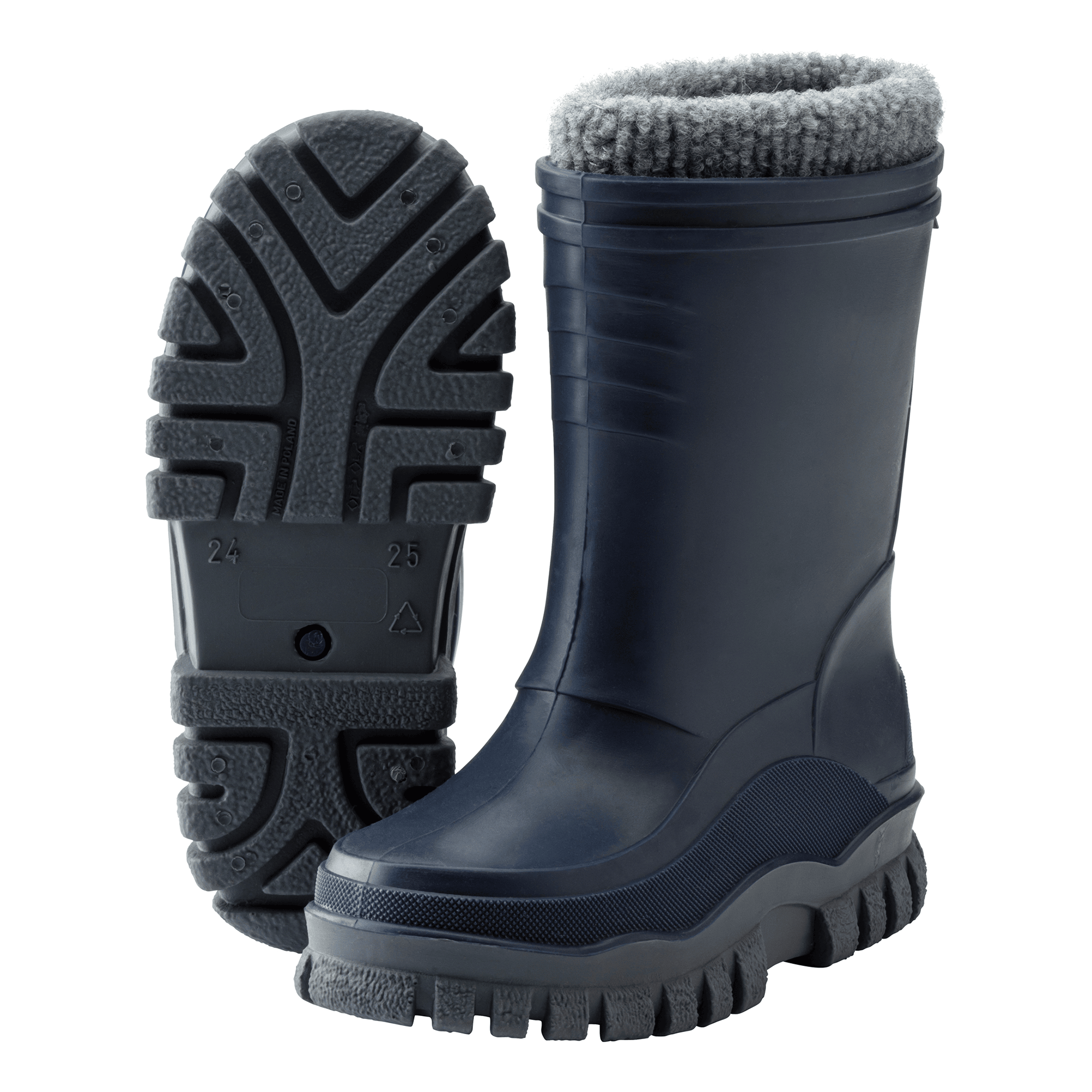 Gummistiefel, Sterntaler, Blau – Besonderheit: weiches & warmes Innenfutter