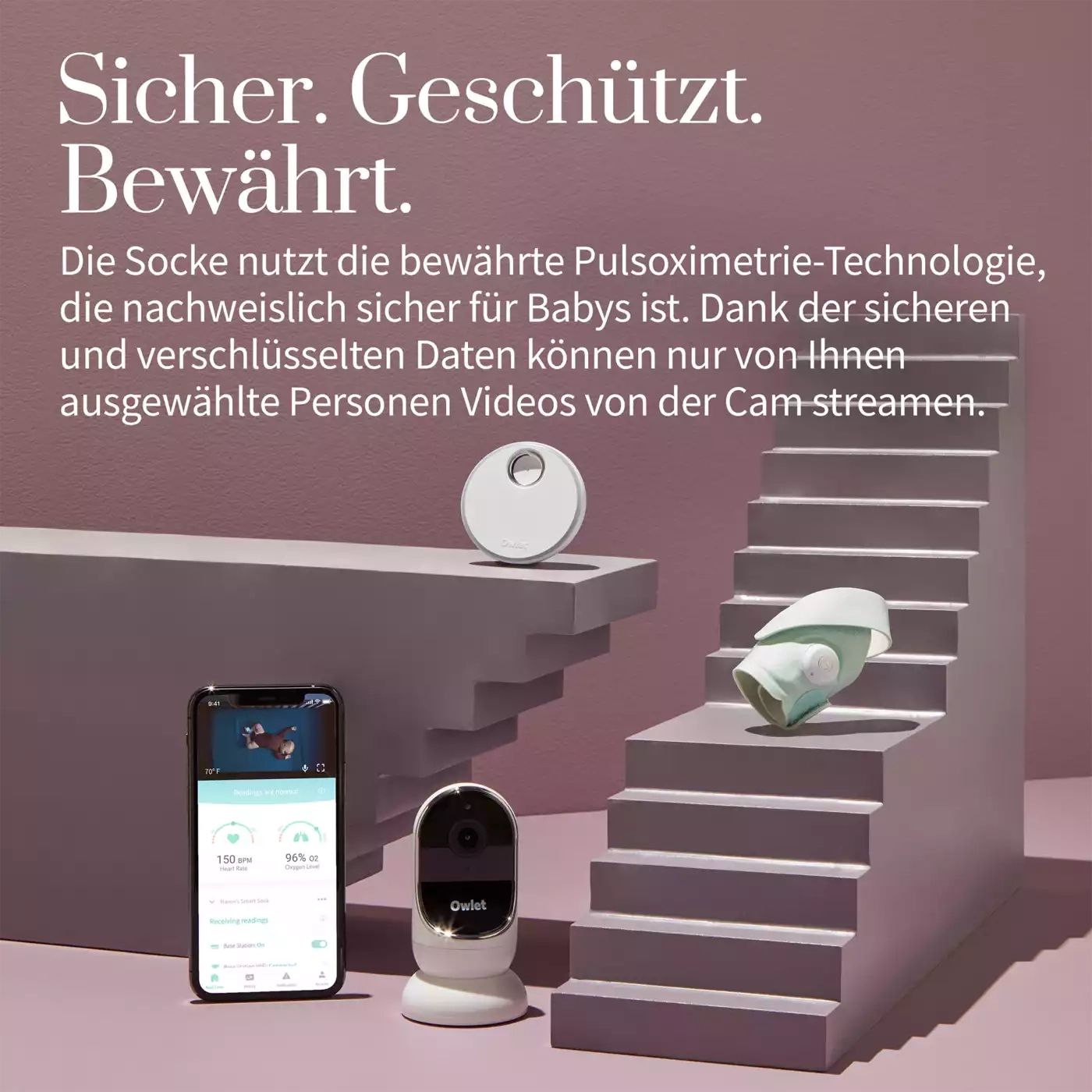 Video Babyphone, Owlet – Produktansicht