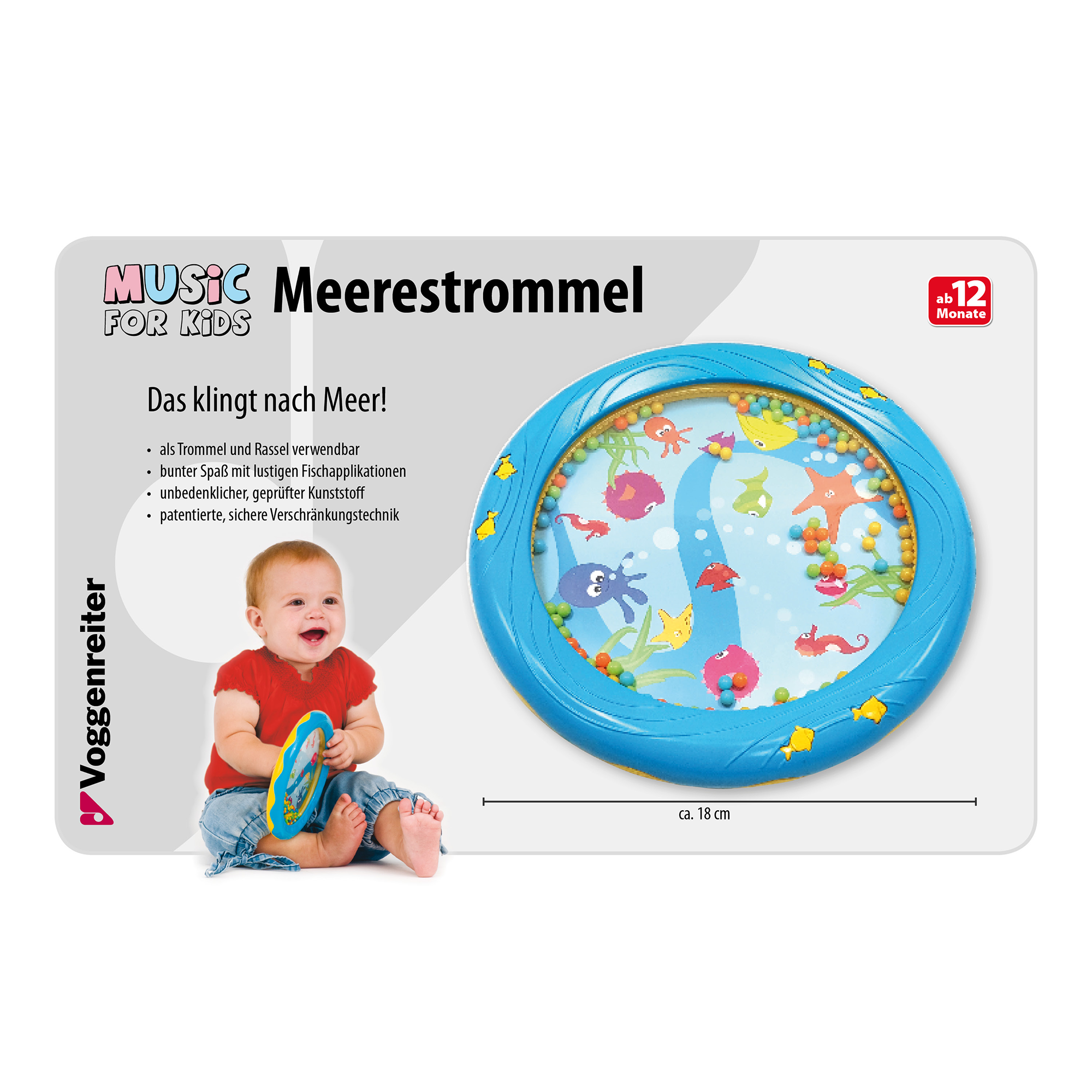 Musikinstrumente, Voggenreiter, Mehrfarbig – Produktansicht