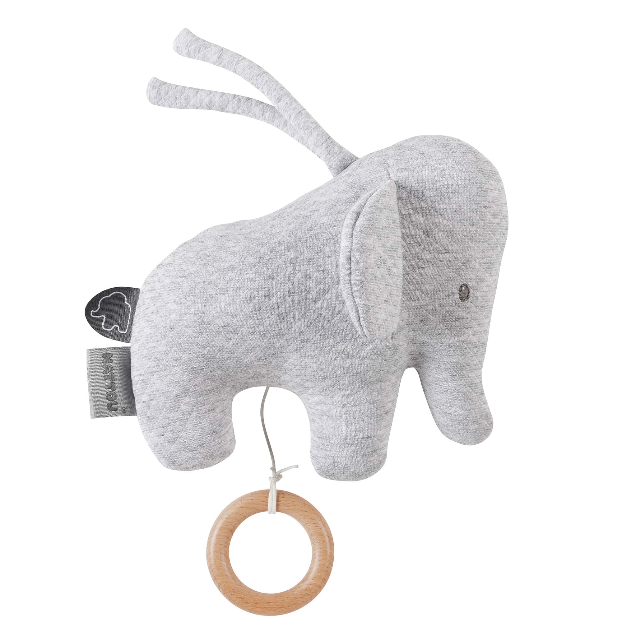 Kuscheltier Spieluhr Elefant Tembo Nattou Grau 2000578872915 1