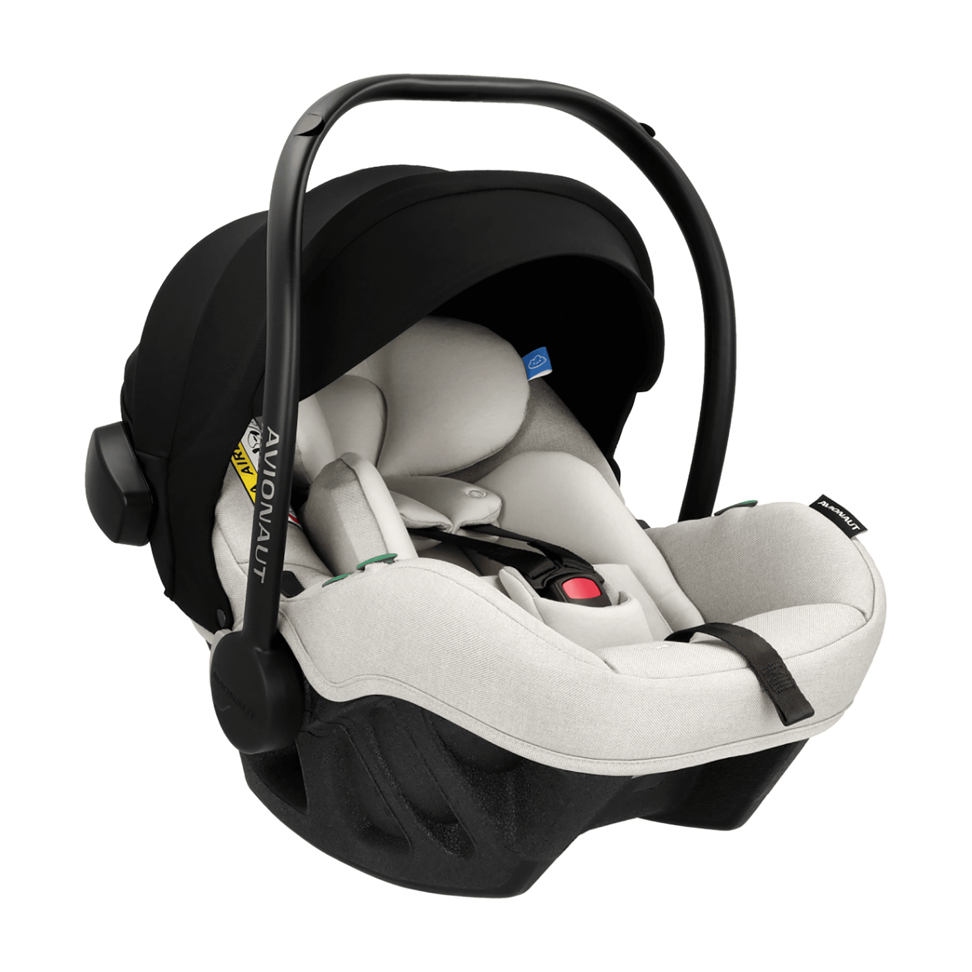 Babyschalen 0-13 kg, Gruppe 0+, AVIONAUT, Beige – Besonderheit: Autositz Gruppe 0+ für Babys ab Geburt bis 13 kg (ca. 15 Monate)