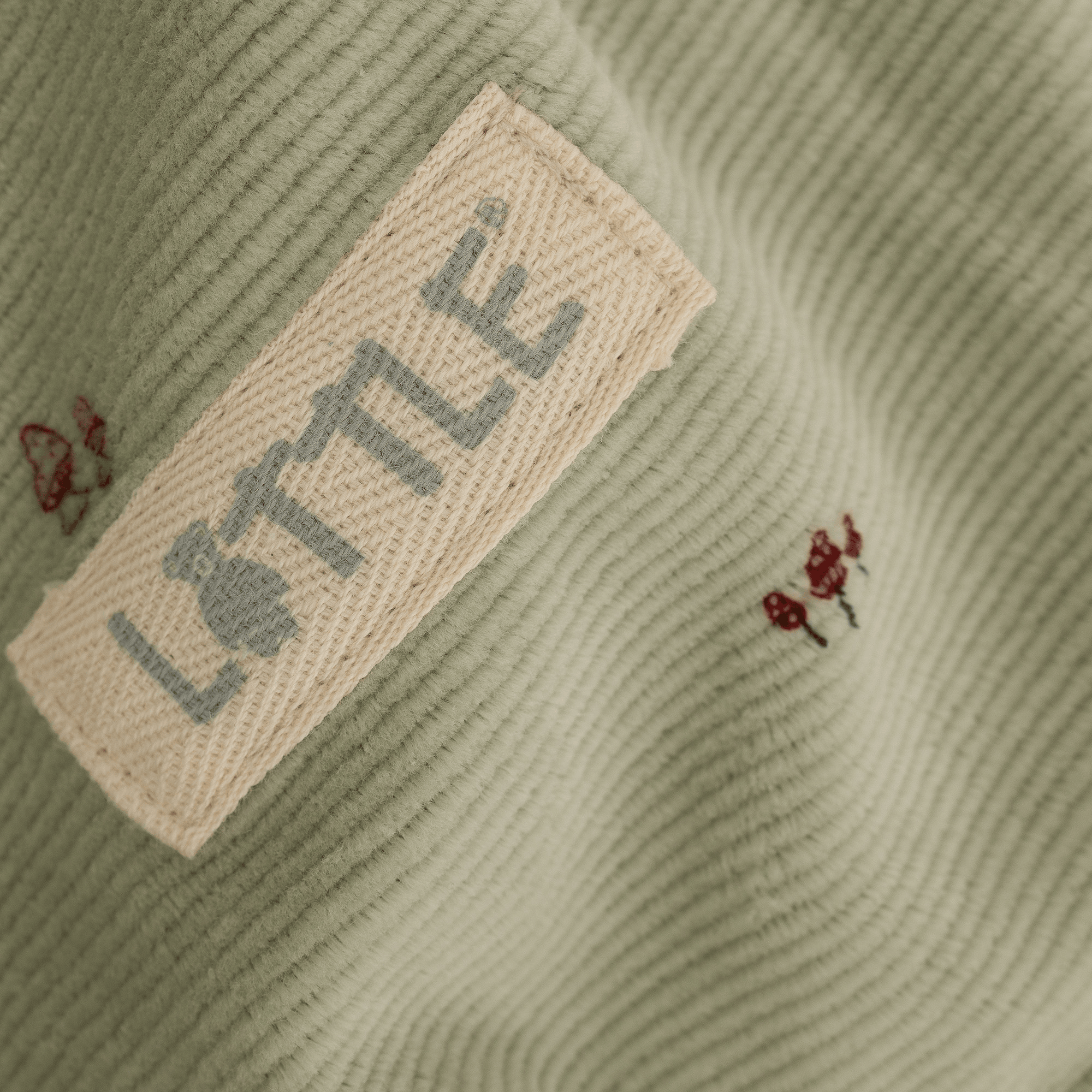 Kuscheldecken, LITTLE, Grün – Produktansicht