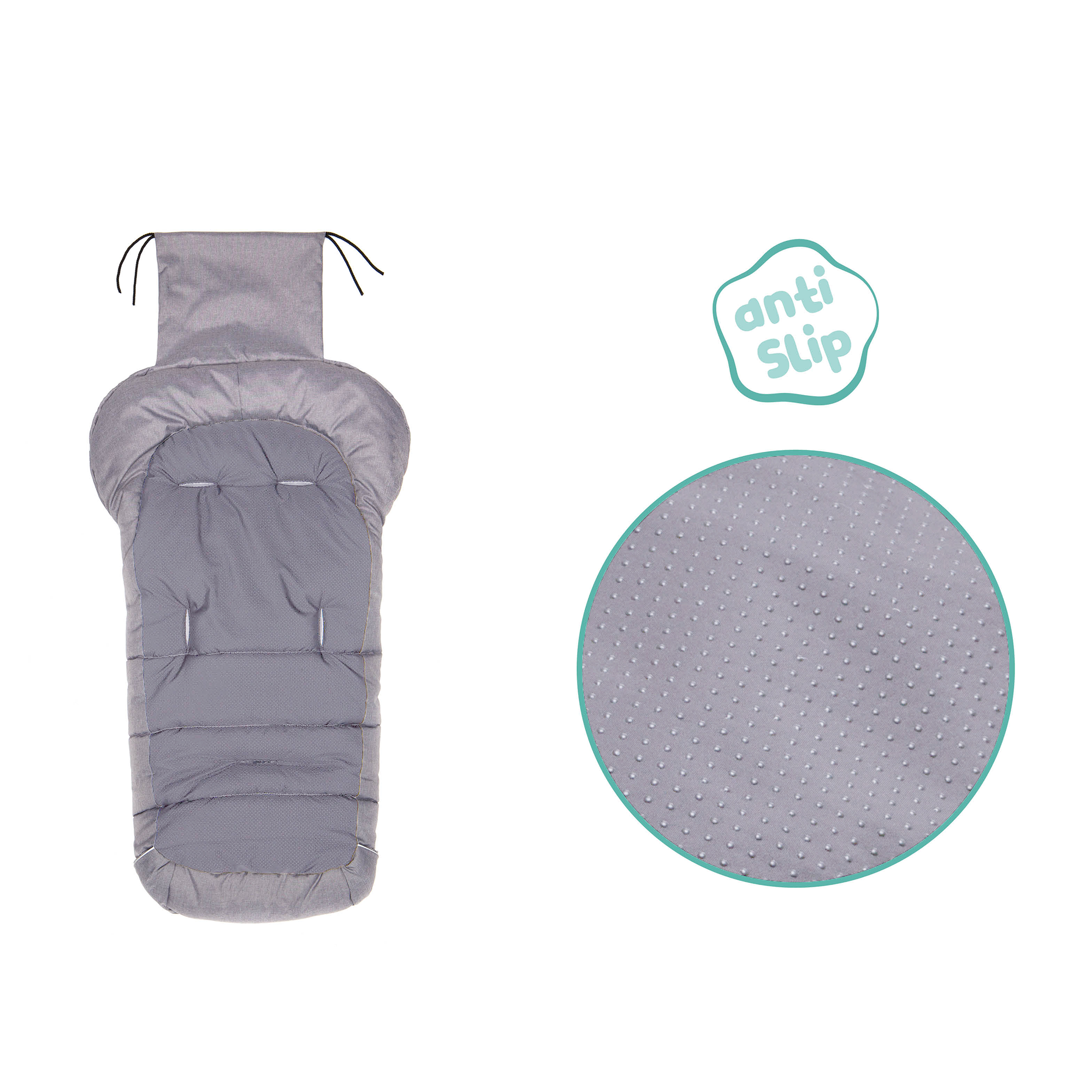 Fußsäcke & Decken, LITTLE ONE, Grau – Produktansicht