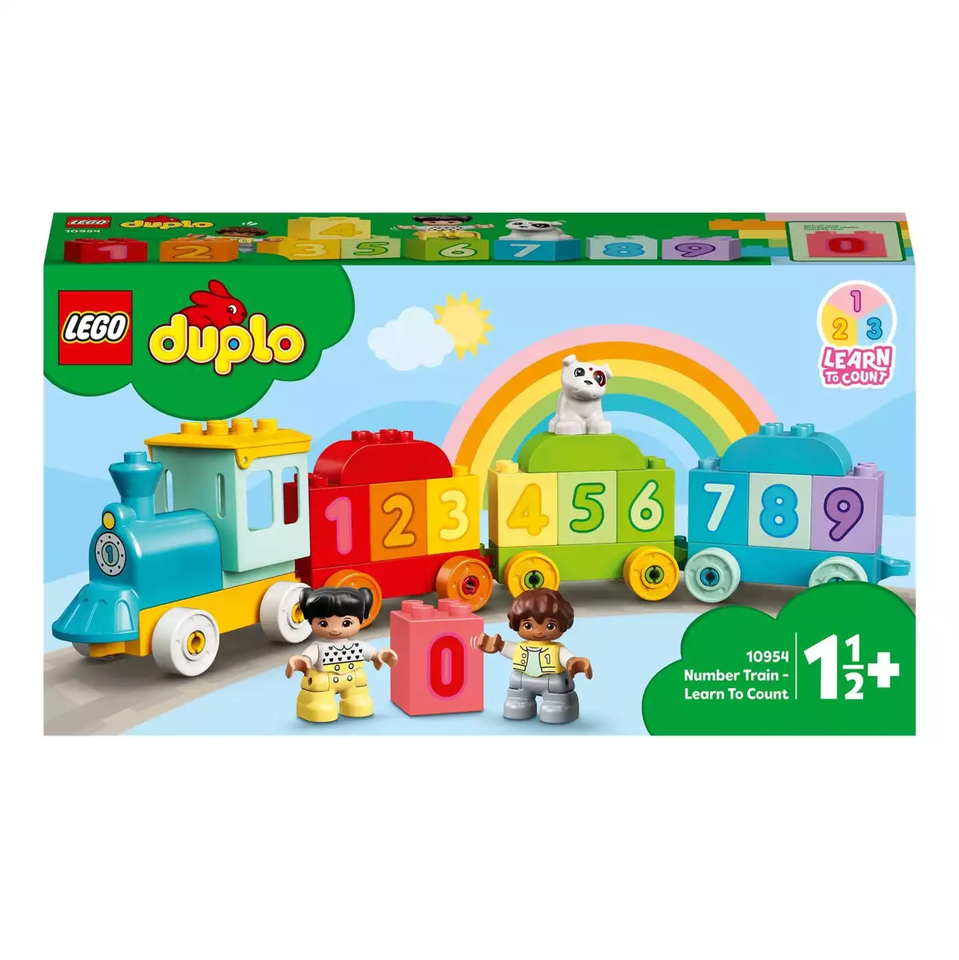 Konstruktionsspielzeug, LEGO duplo, Mehrfarbig – Produktansicht