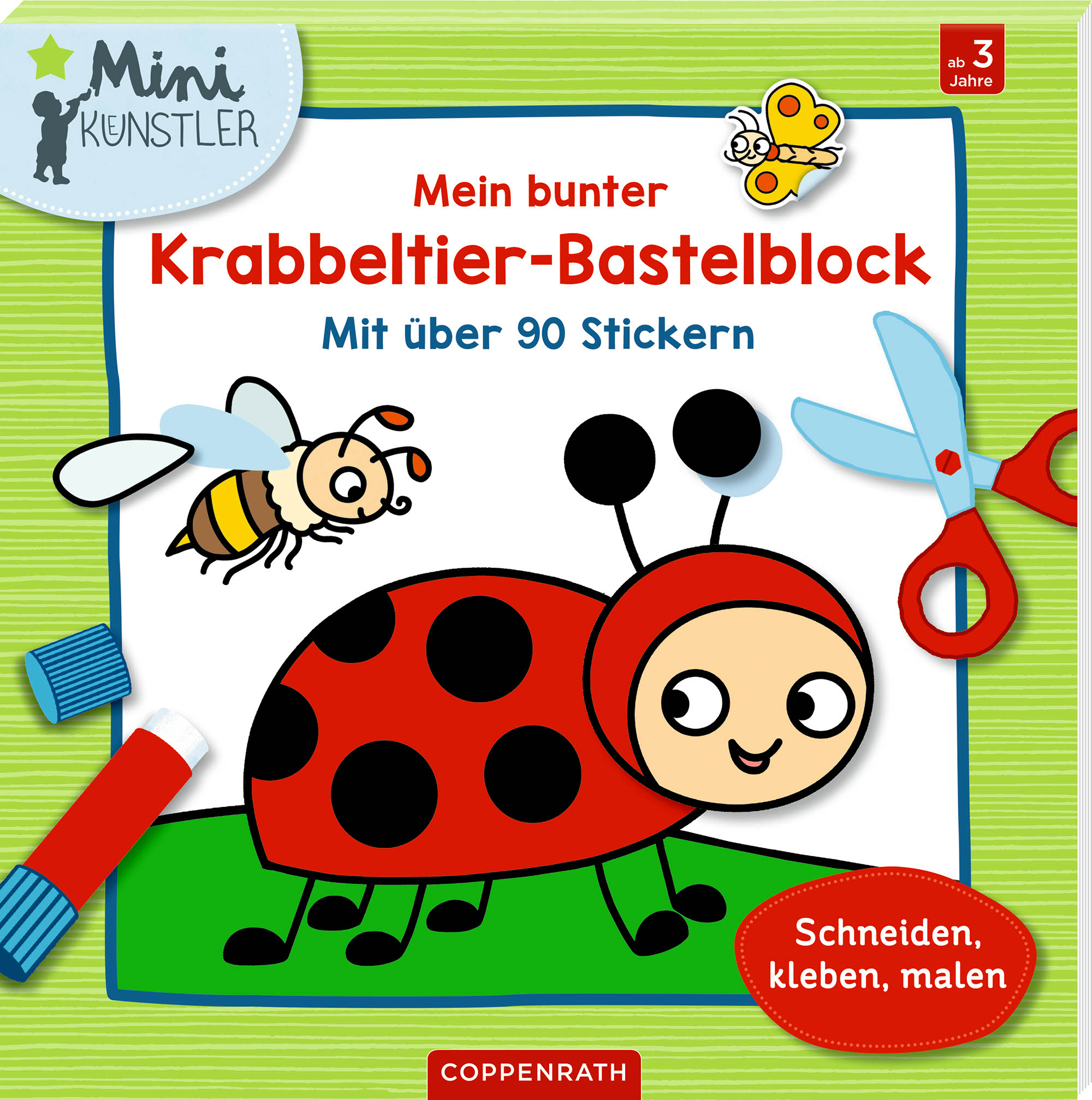 Malen & Kneten, COPPENRATH – Besonderheit: mit über 90 Stickern