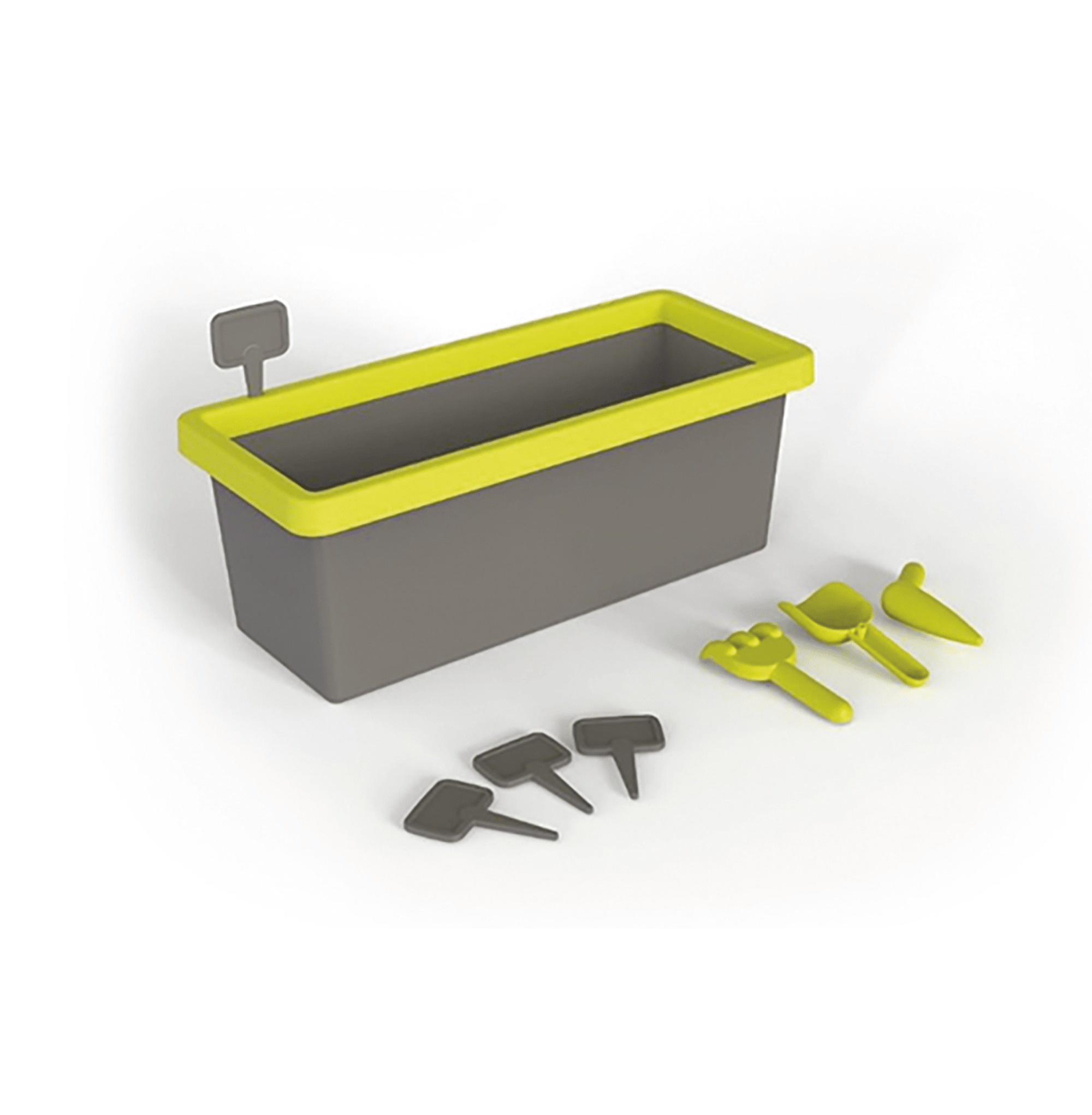 Gartenspielzeug, Smoby, Grau – Besonderheit: Fassungsvermögen: ca. 20 Liter