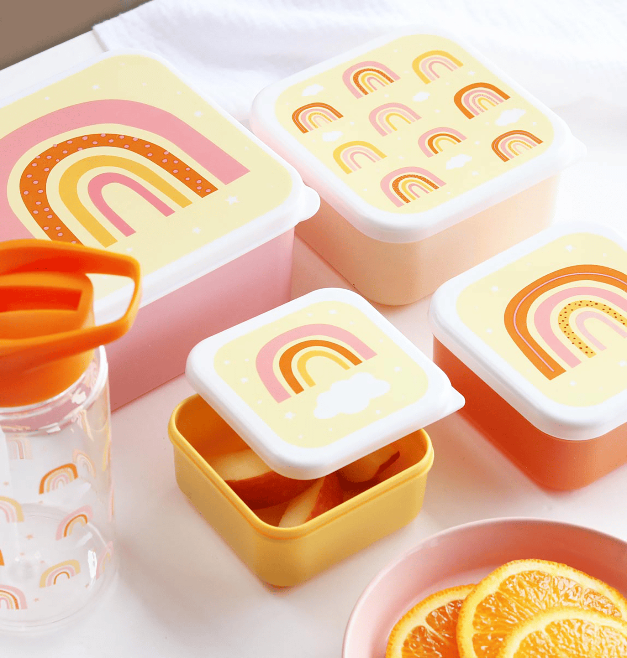 Brotdosen & Snackboxen, Lovely Company, Gelb – Produktansicht