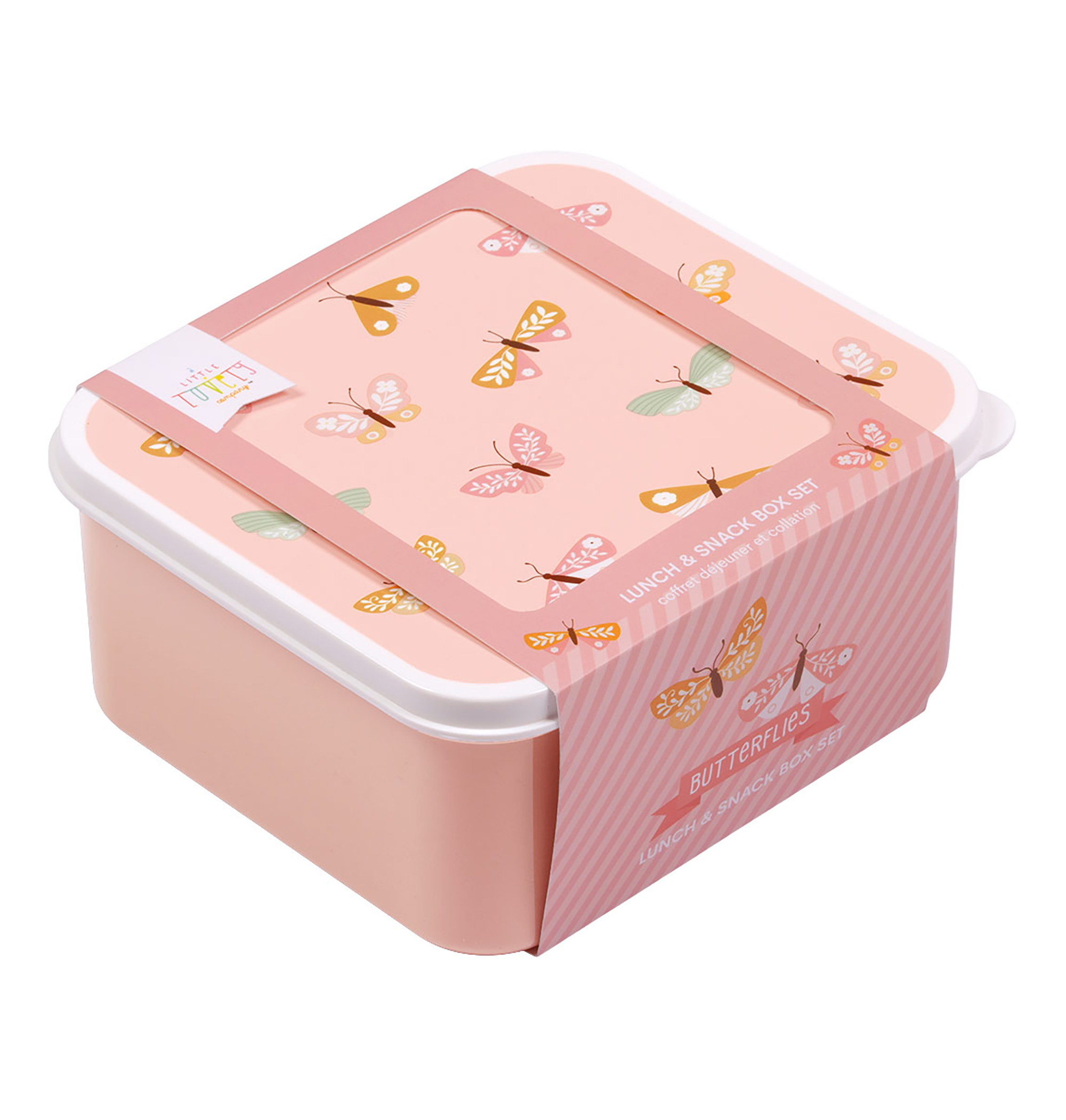 Brotdosen & Snackboxen, Lovely Company, Pink – Produktansicht
