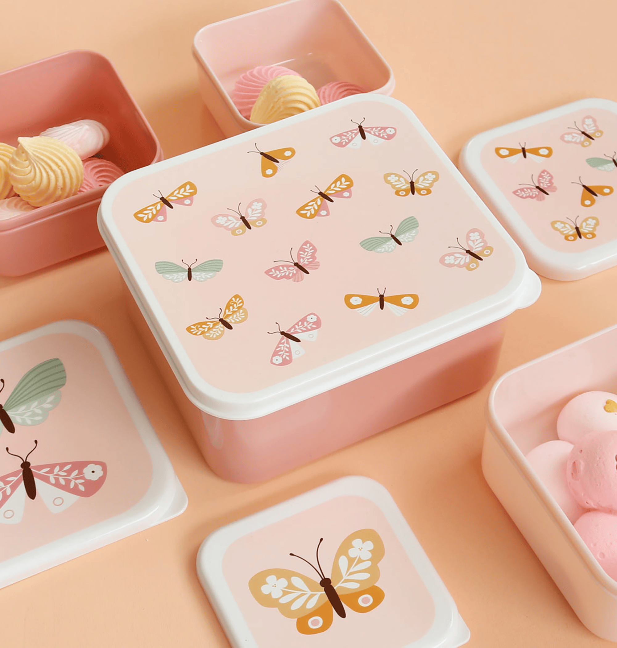 Brotdosen & Snackboxen, Lovely Company, Pink – Produktansicht