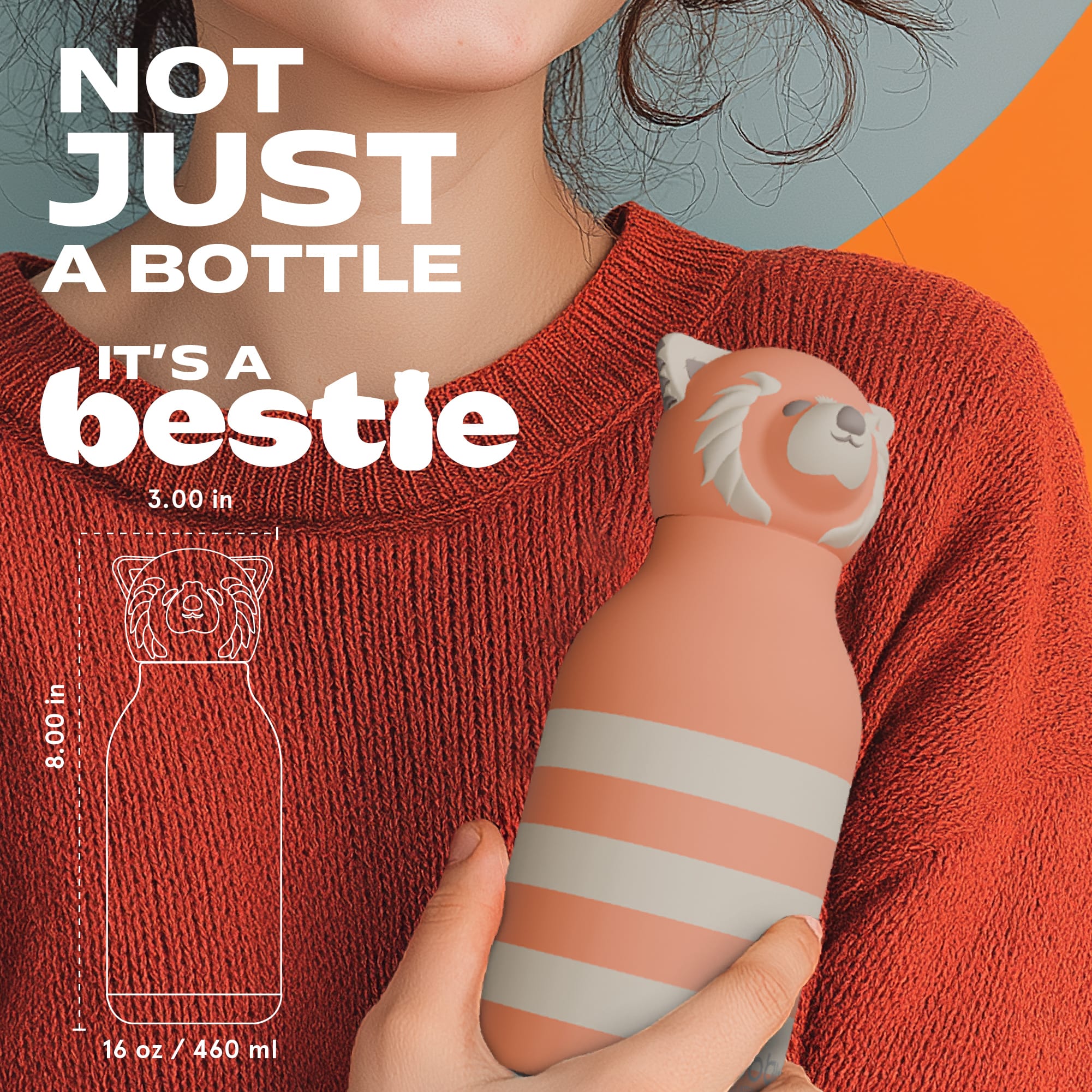 Thermoflaschen, ASOBU, Rot – Besonderheit: BPA-frei, auslaufsicher & kinderleicht zu bedienen
