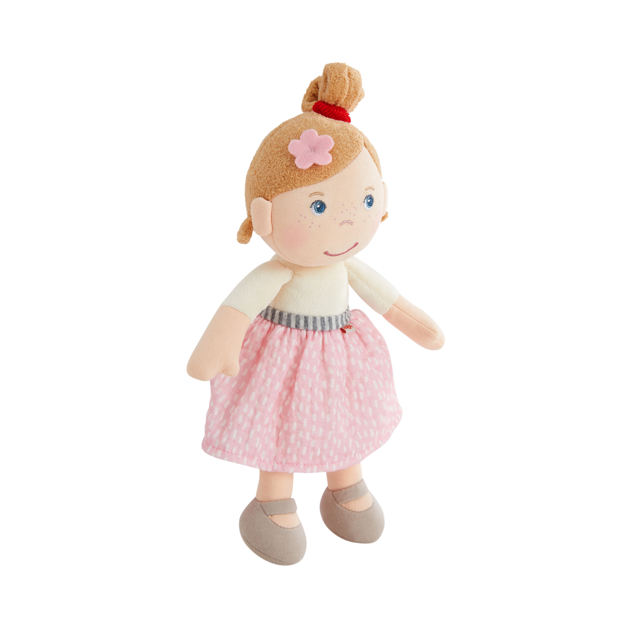 Puppen & Puppenwagen, HABA, Pink – Besonderheit: niedliche Stoffpuppe für Kinder ab ca. 6 Monaten