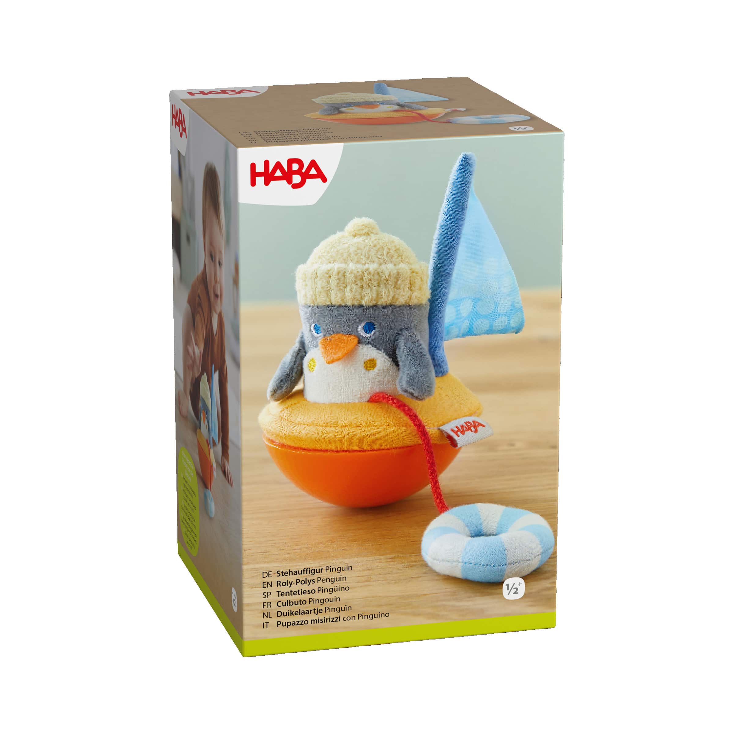 Stehaufmännchen, HABA, Grau – Produktansicht