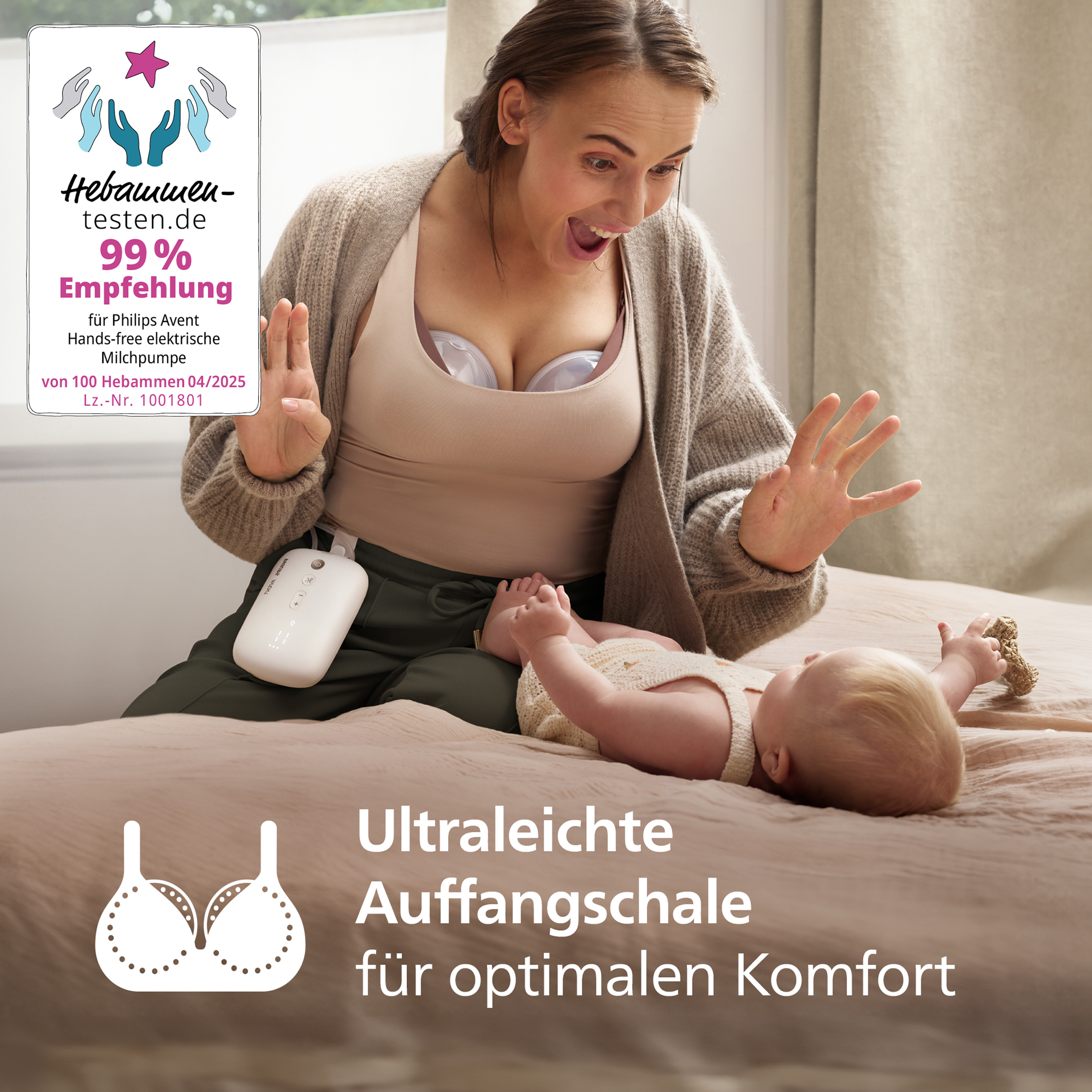 Milchpumpen, PHILIPS AVENT, Weiß – Produktansicht