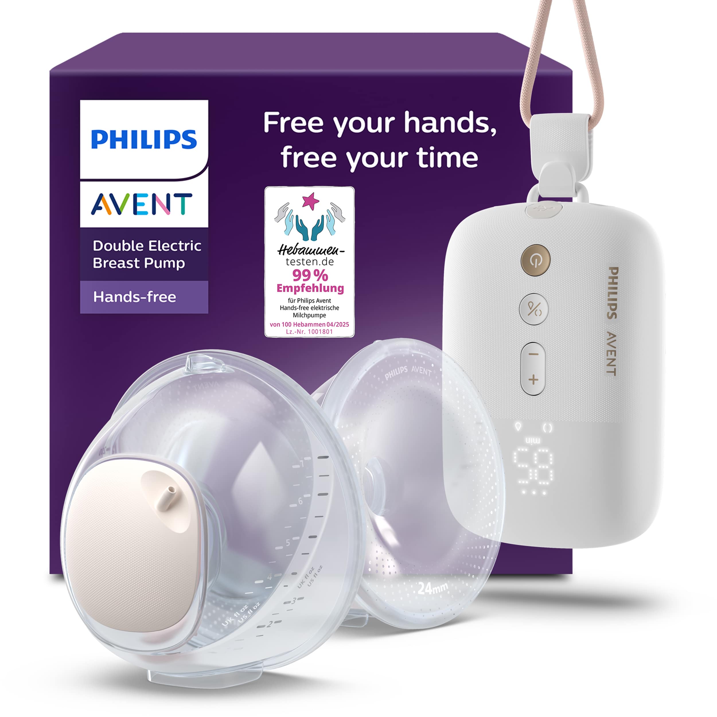 Milchpumpen, PHILIPS AVENT, Weiß – Produktansicht