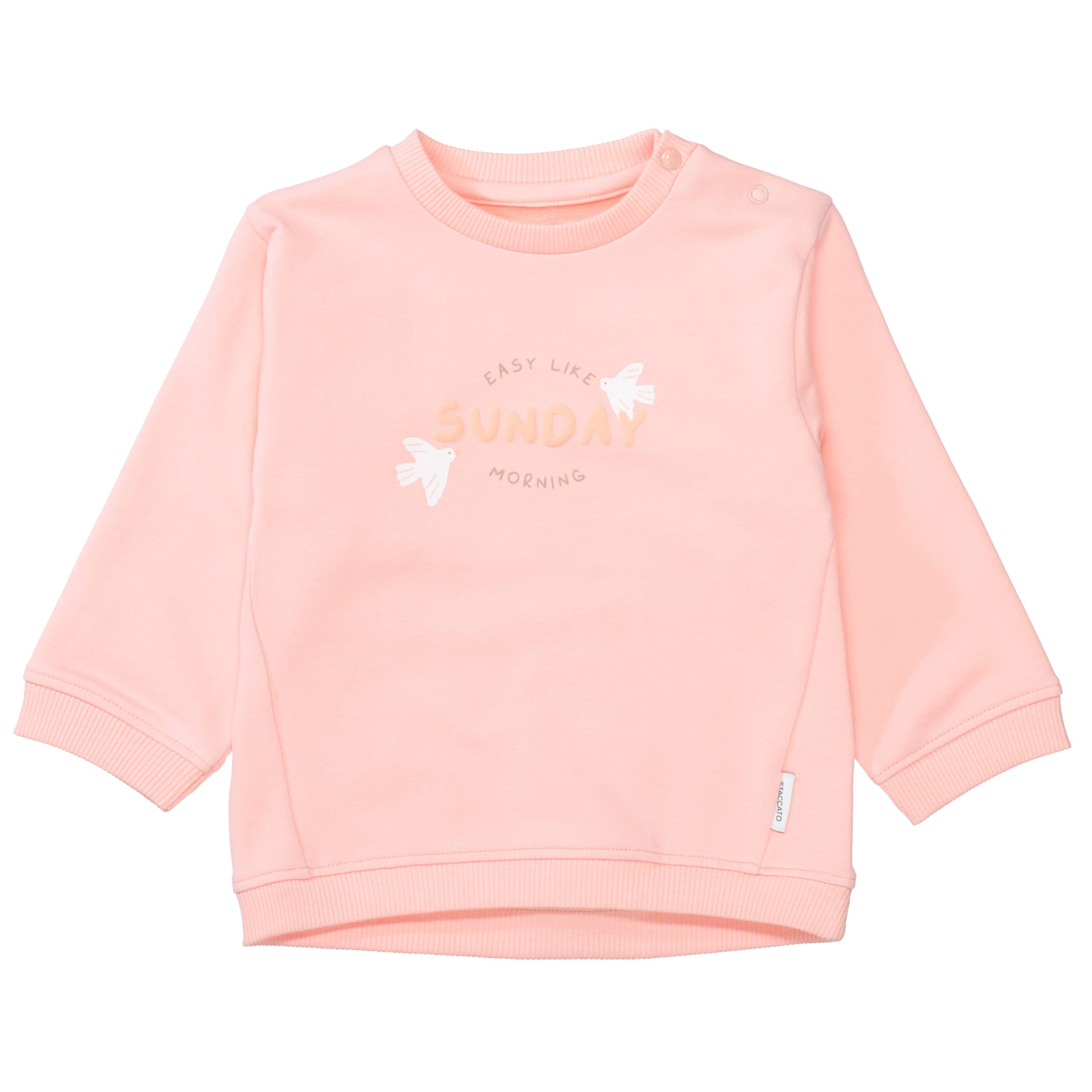 Pullover & Sweatshirts, STACCATO, Pink – Besonderheit: aus 95% Baumwolle