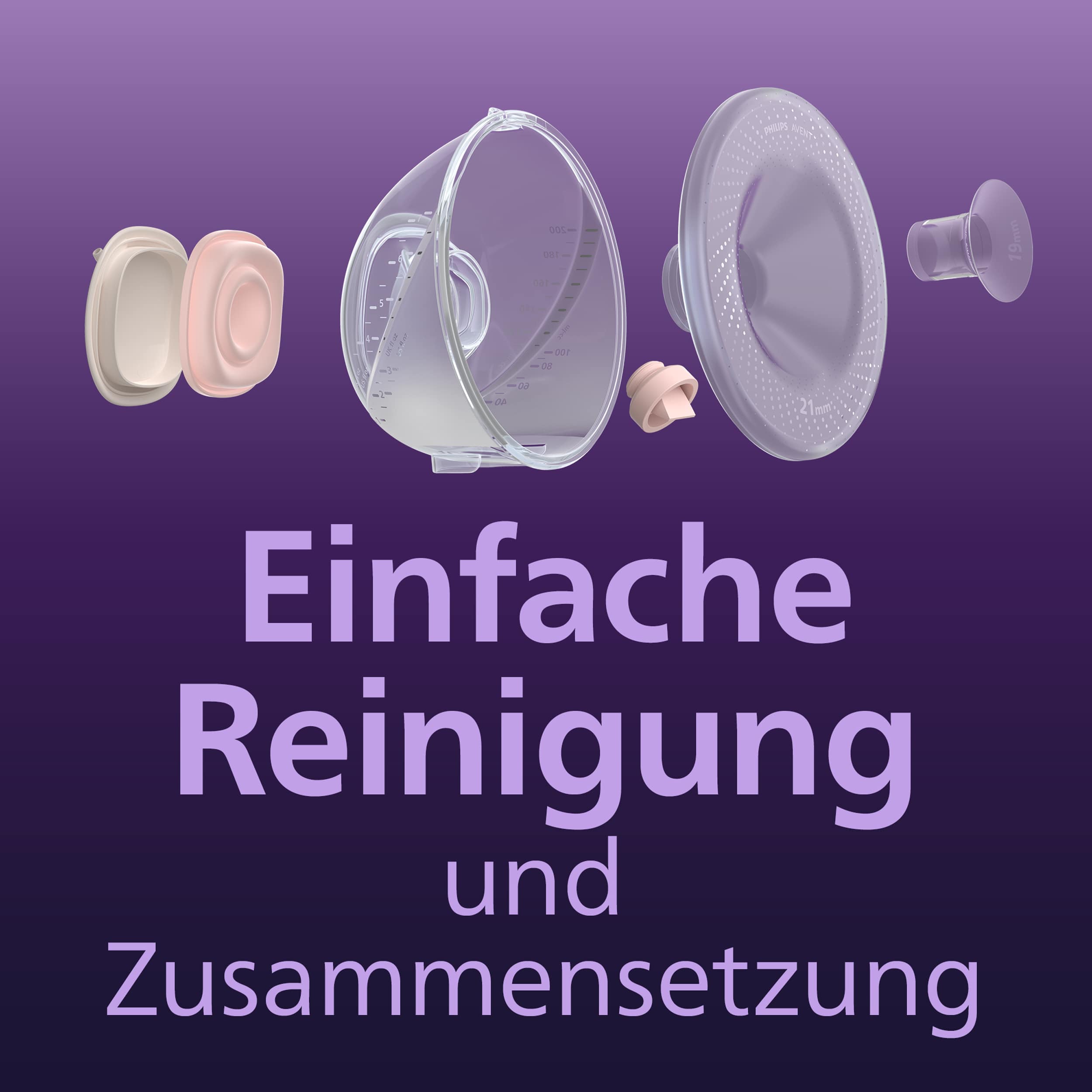 Milchpumpen, PHILIPS AVENT, Weiß – Produktansicht