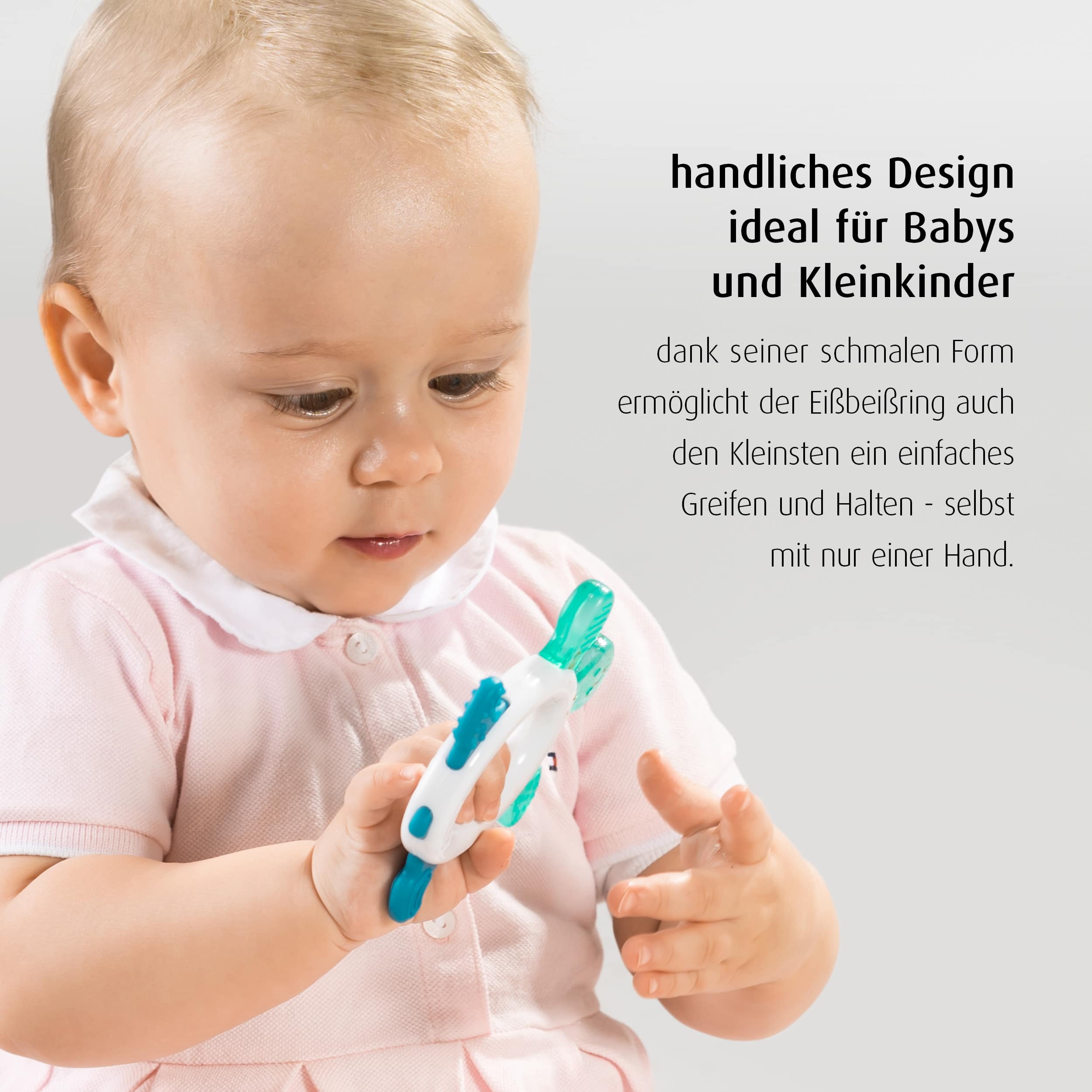 Beißringe, reer, Weiß – Produktansicht