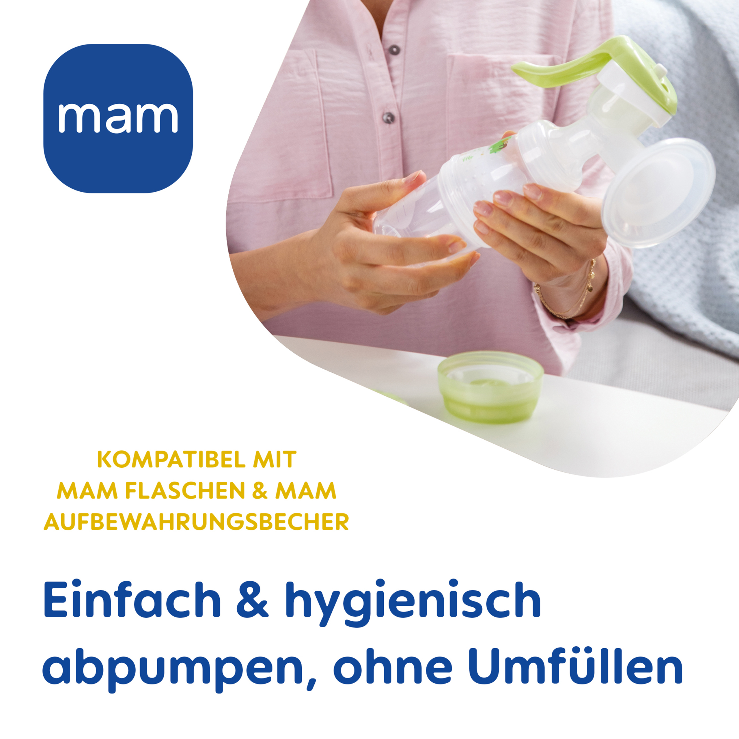 Milchpumpen, MAM, Grün – Produktansicht