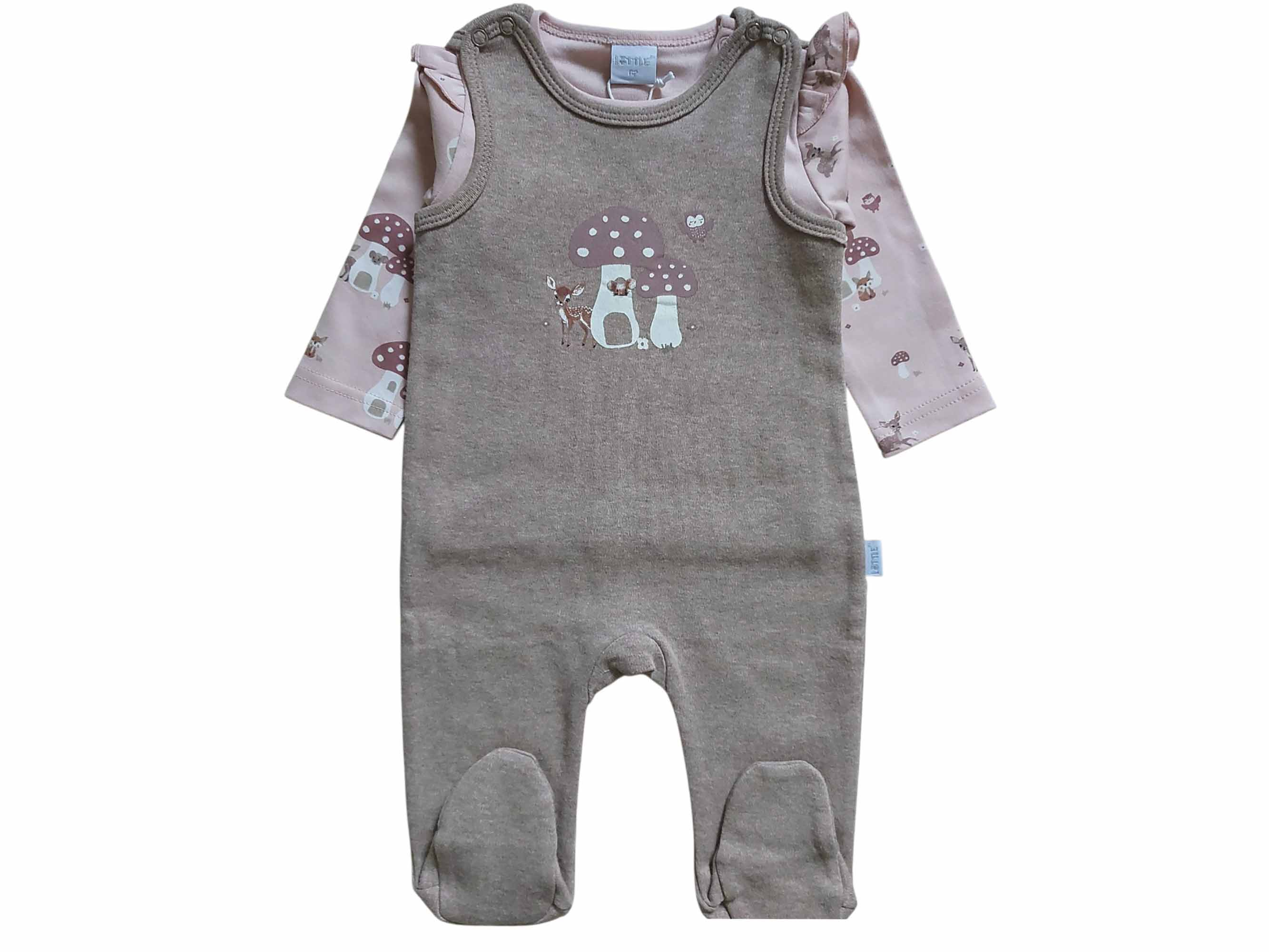 SALE Strampler, LITTLE, Beige – Besonderheit: 100% Baumwolle