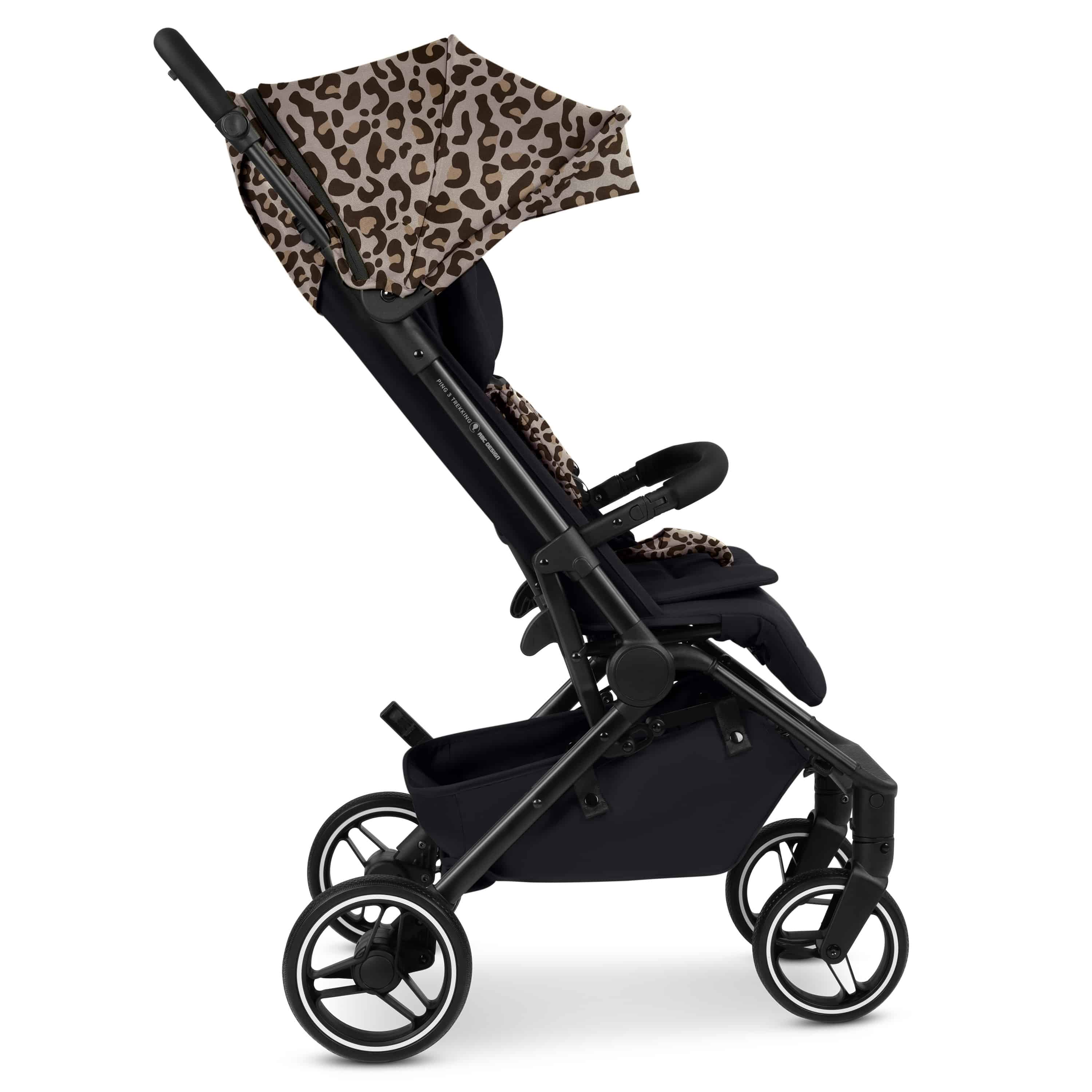 Reisebuggys, ABC DESIGN, Braun – Besonderheit: mit HappyBelt® 5-Punkt-Gurtsystem
