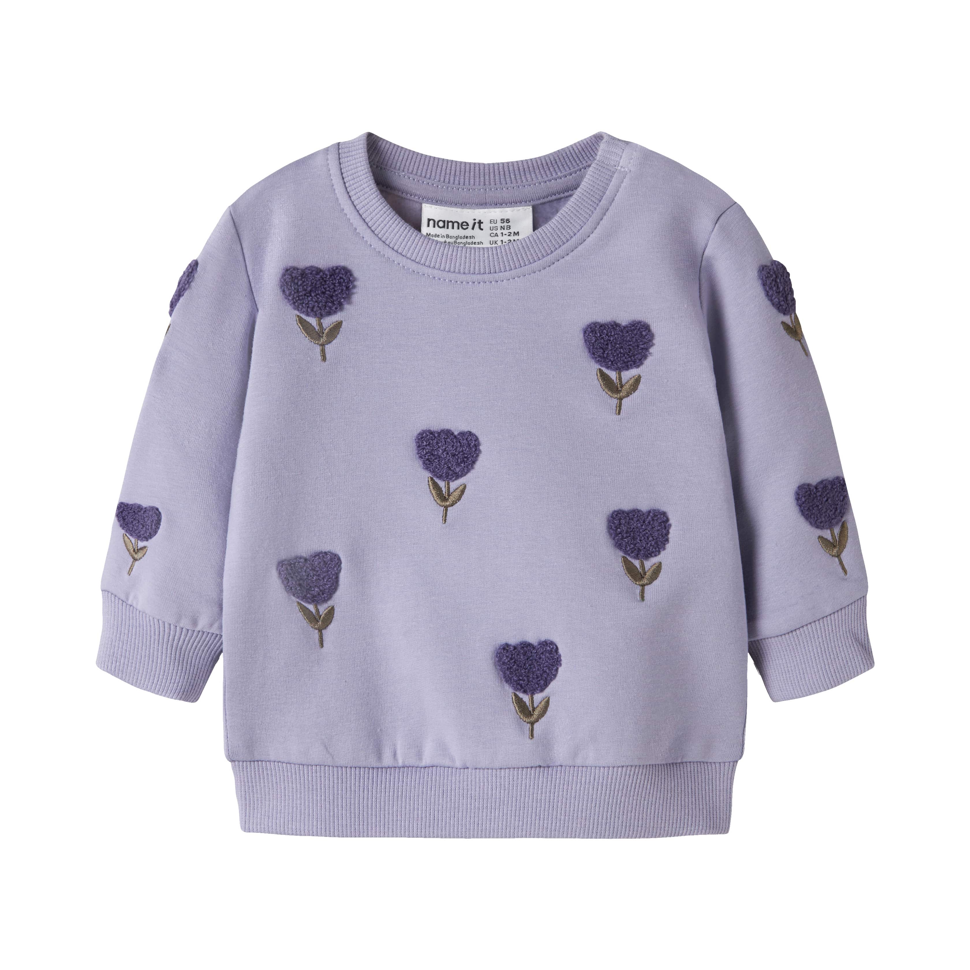 Pullover & Sweatshirts, name it, Lila – Produktansicht