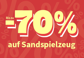 Bis zu-70% auf Sandspielzeug