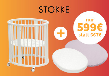 Stokke Sleepi Bett + Matratze + Spannbettuch nur 599 € statt 667 € 