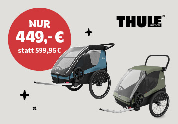 3in1 Thule Courier. Nur 449€ statt 599,95€.