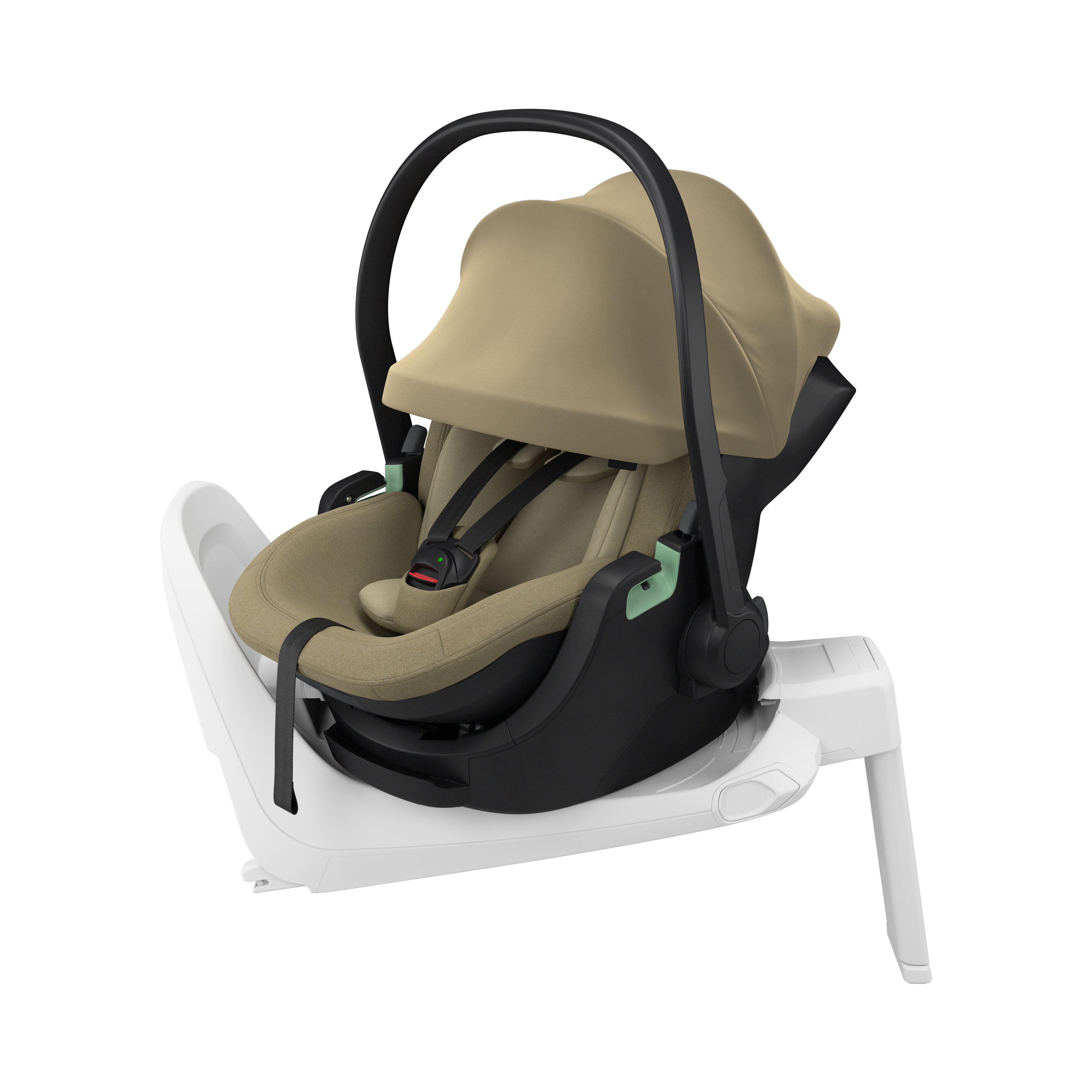 Babyschalen 0-13 kg, Gruppe 0+, THULE, Grün – Produktansicht