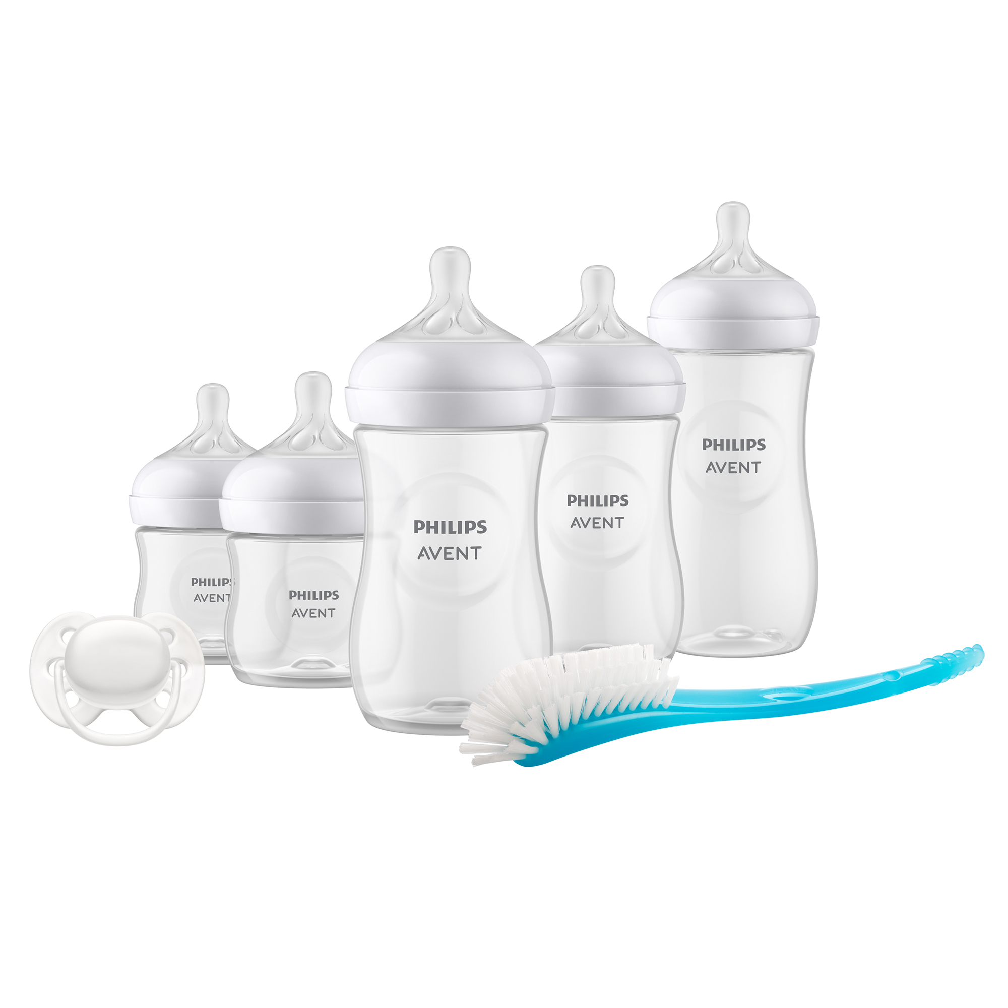 Flaschen-Starter-Set 2024 Natural | AVENT PHILIPS BabyOne | | Response Winterschlussverkauf Transparent SCD838/12