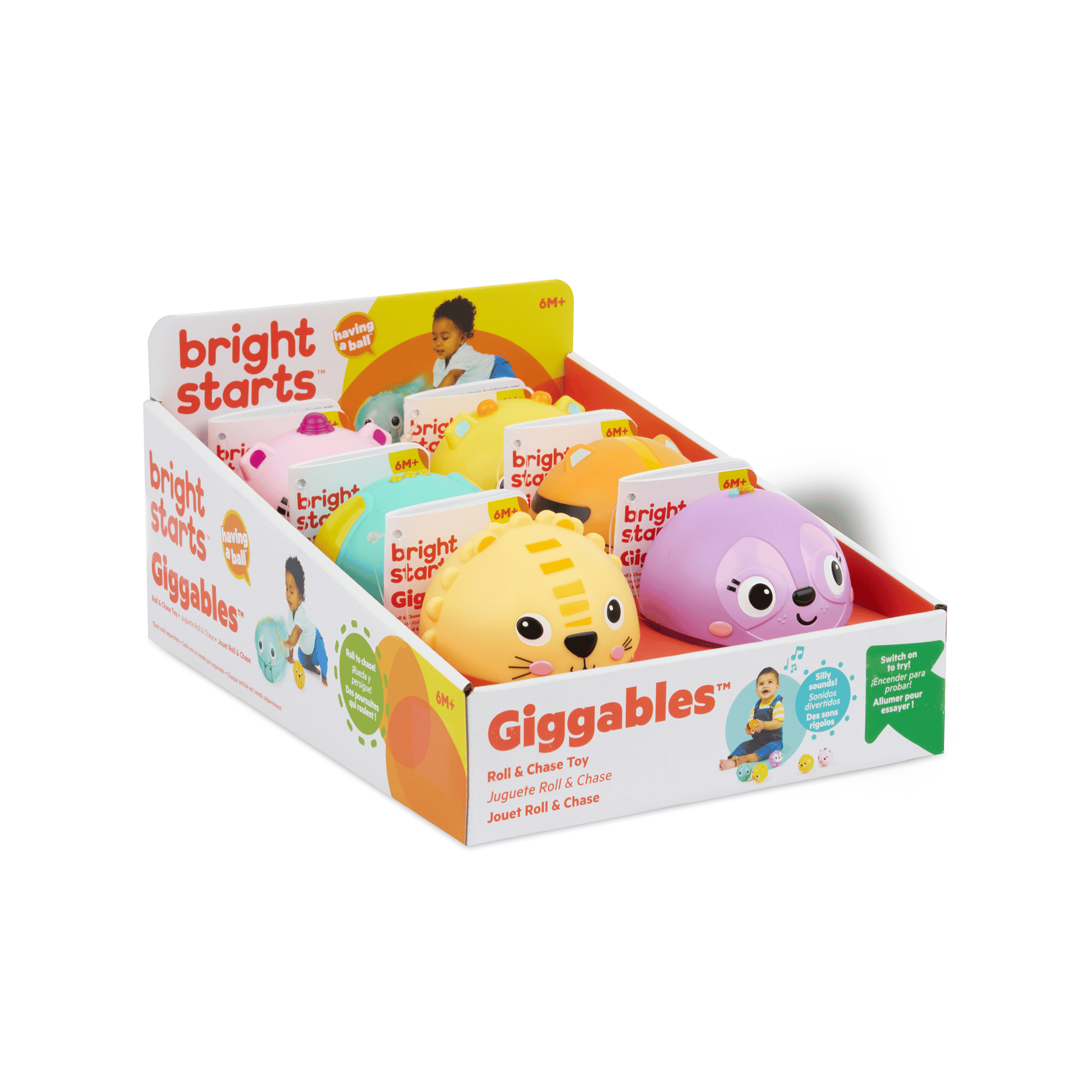 kaufe jetzt! BrightStarts Giggables™ Bälle Winterschlussverkauf | BabyOne 2024 
