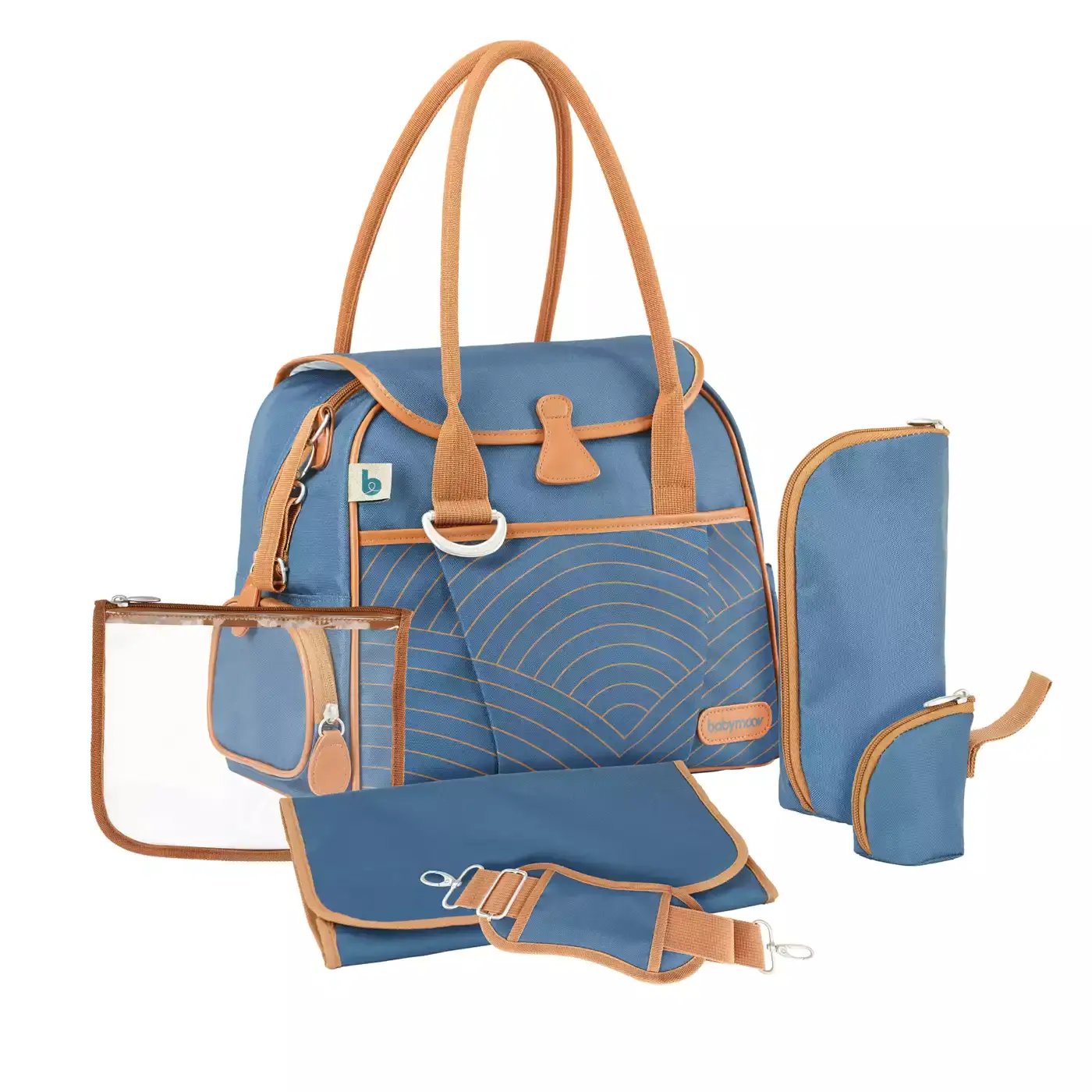 Wickeltasche Style Bag Blue Navy babymoov Blau 2000565168519 1