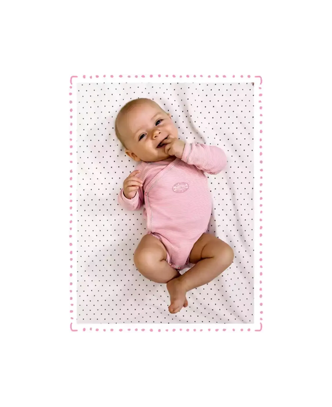 BabyGlück Meilenstein-Sticker Babys erstes Jahr DIE SPIEGELBURG Rosa Pink 2000573305005 2