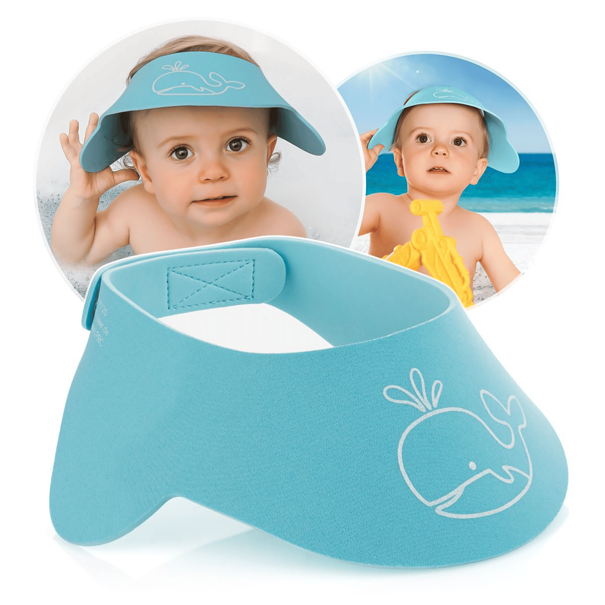 Kaufe Einstellbare Baby Dusche Shampoo Kappe Krone Form Waschen Haar Schild  Hut Für Baby Ohr Schutz Sichere Kinder Dusche Kopf Abdeckung