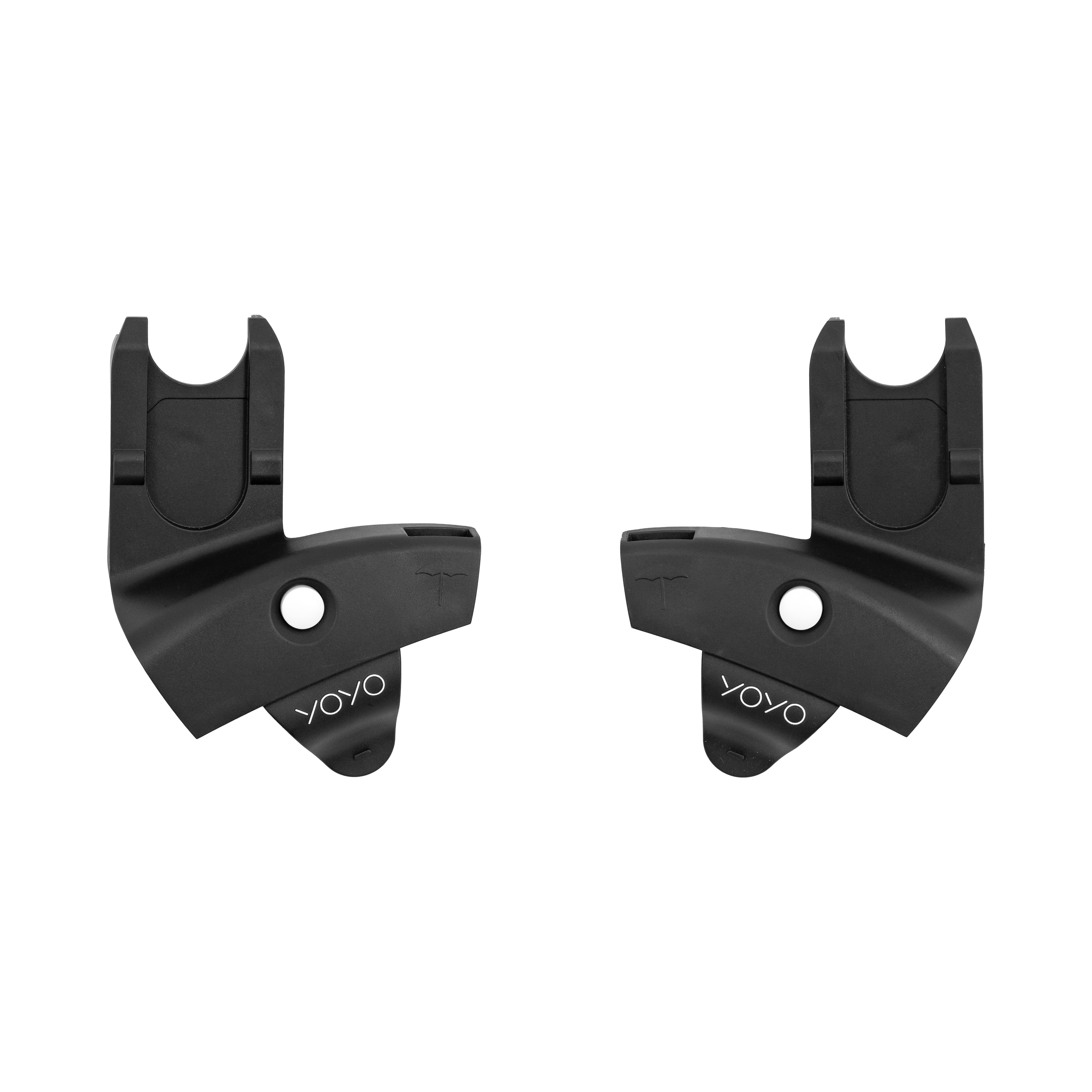 Adapter, STOKKE, Schwarz – Besonderheit: zum Befestigen der Babyschale auf dem Yoyo⁵ Gestell