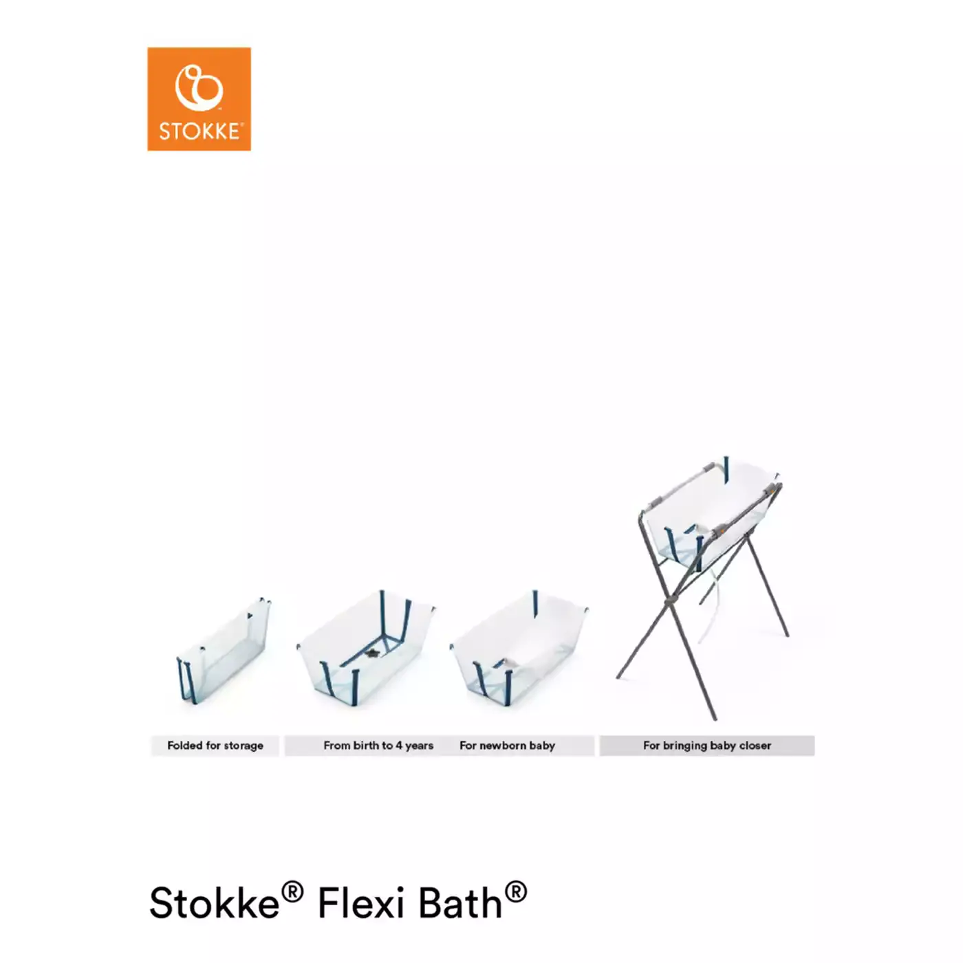 Flexi Bath® White Aqua mit hitzeempfindlichem Stöpsel STOKKE Weiß 2000575279007 5