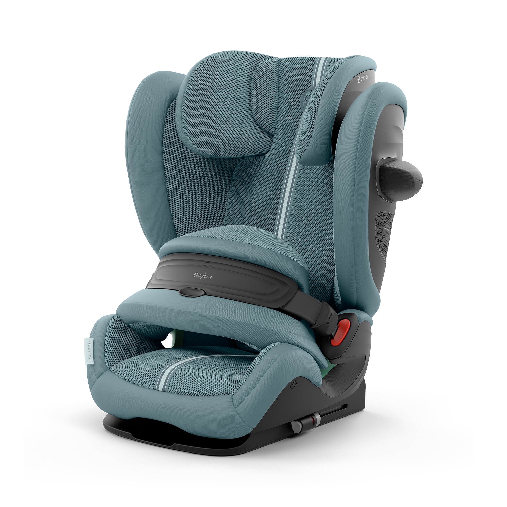 cybex Pallas G2 Plus Stormy Blue | in Blau mit ISOFIX Konnektoren