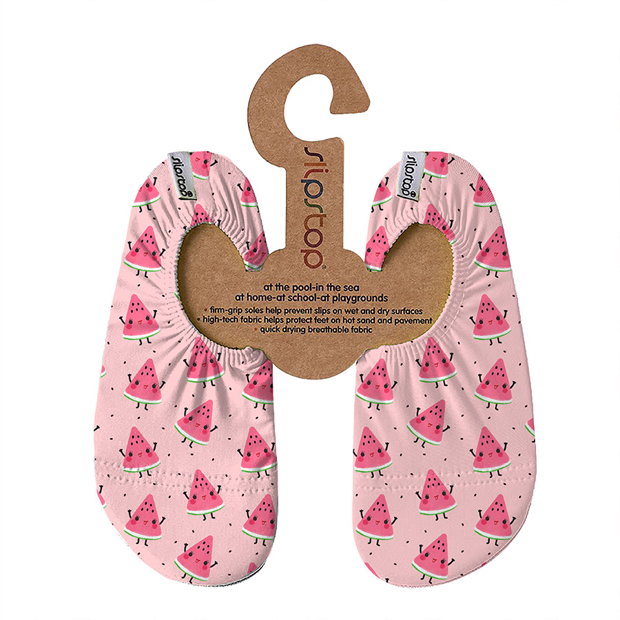 Badeschuhe, slipstop, Pink – Besonderheit: Sohle aus 13% Baumwolle