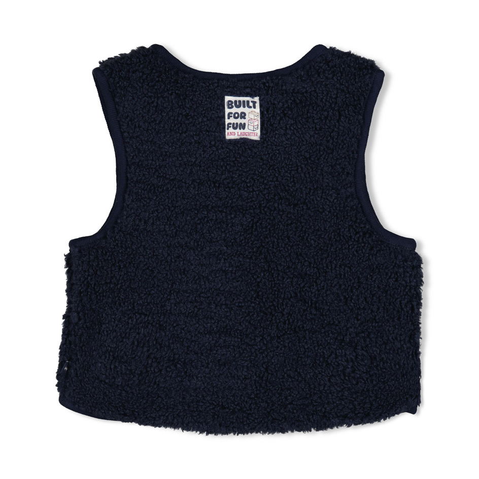 Westen, FEETJE, Blau – Besonderheit: aus Teddyfleece